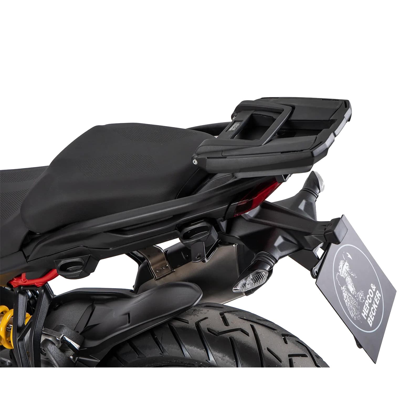 Hepco & Becker Gepäckträger Easyrack schwarz für Duc Multistrada V2 /S 890 - Motorradzubehör - Motorradgepäck