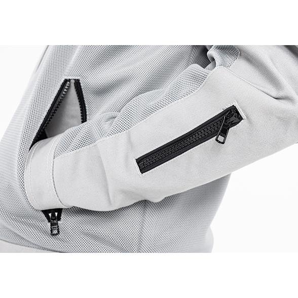 John Doe-Aero Mesh Jacke hellgrau S-0000463005049008