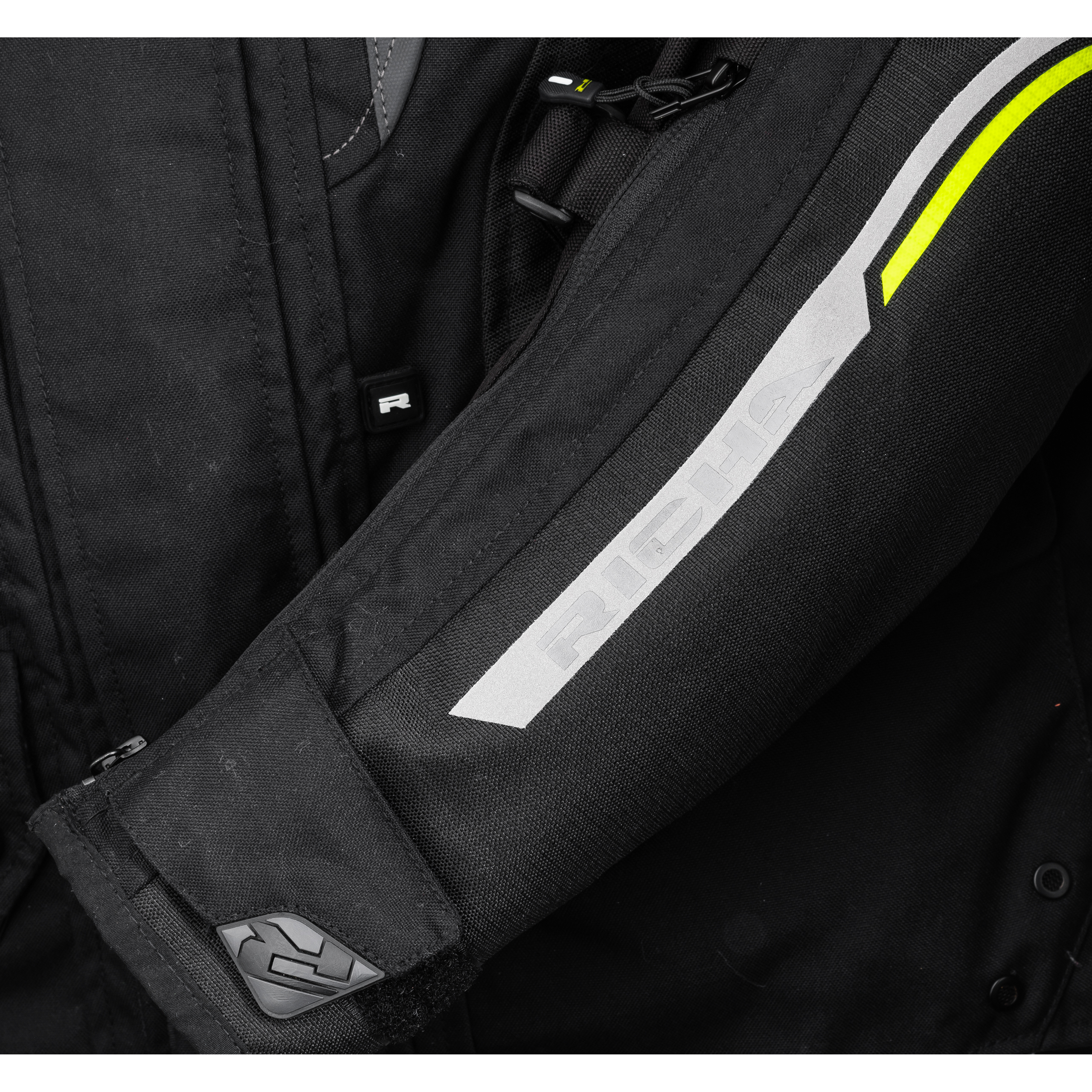 Richa-Infinity 2 Flare Textiljacke grau/neon-gelb XXL-2016281999009012