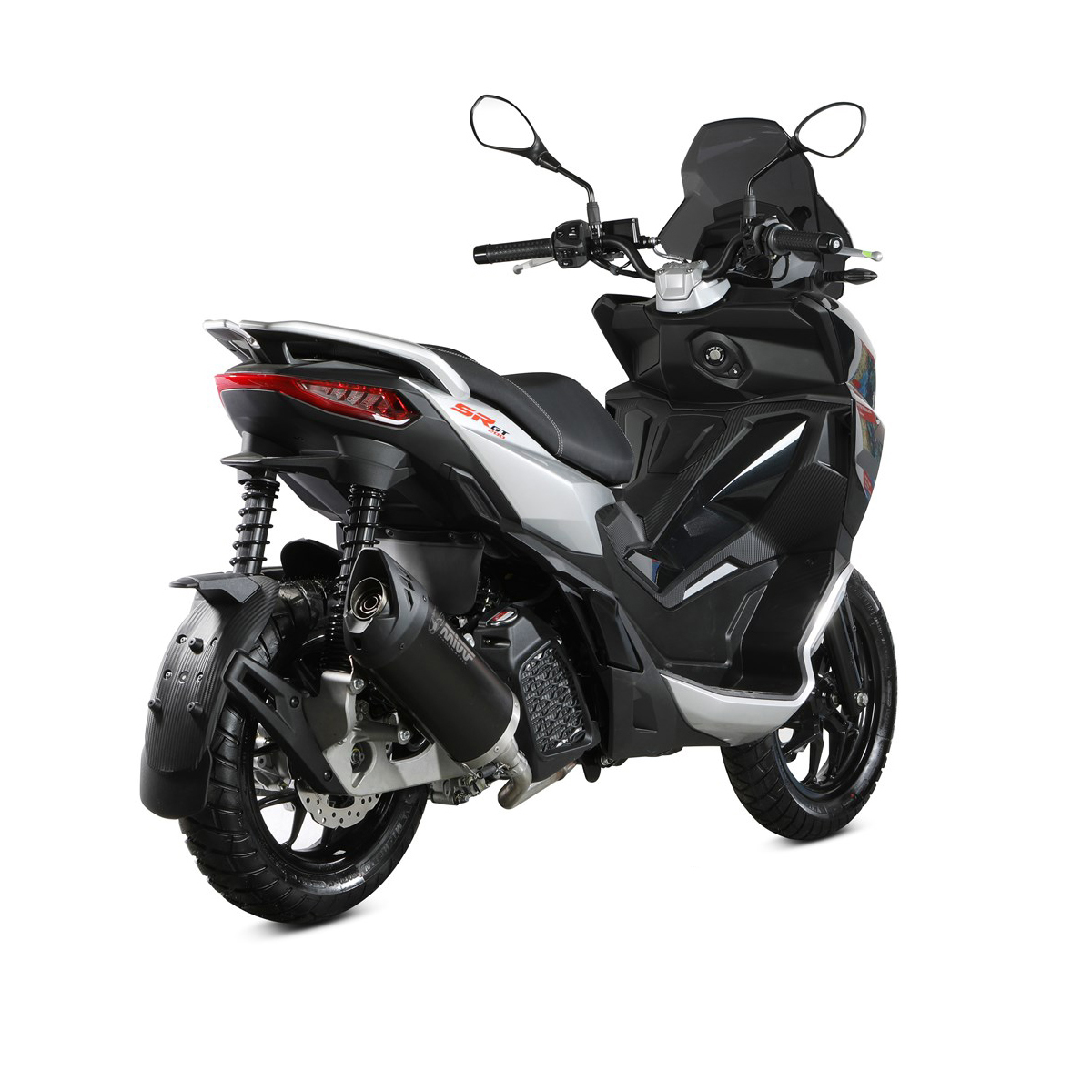 MIVV-Auspuff Mover MV.YA.0003.KV schwarz für Yamaha X-Max 250 2006-2016-0002174003000028
