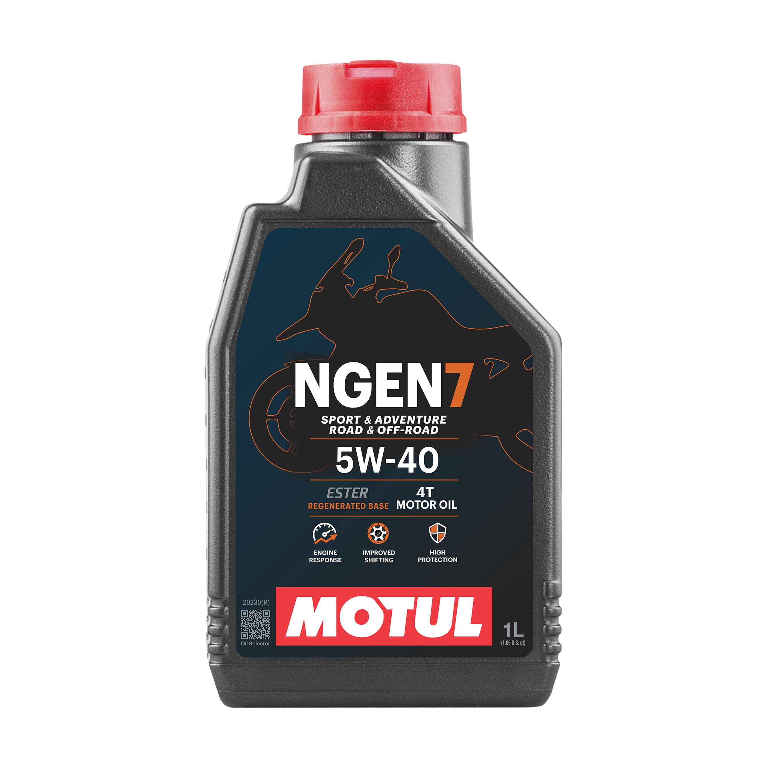 Motul Motoröl vollsynsthetisch NGEN7 5W40 1 Liter - Motorradzubehör - Öle & Schmiermittel