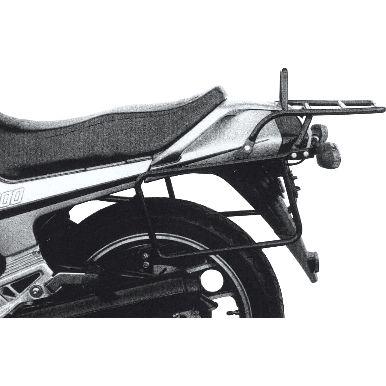 Hepco & Becker Komplett-Kofferträger schwarz für Yamaha XJ 600 1984-1985 - Motorradzubehör - Motorradgepäck
