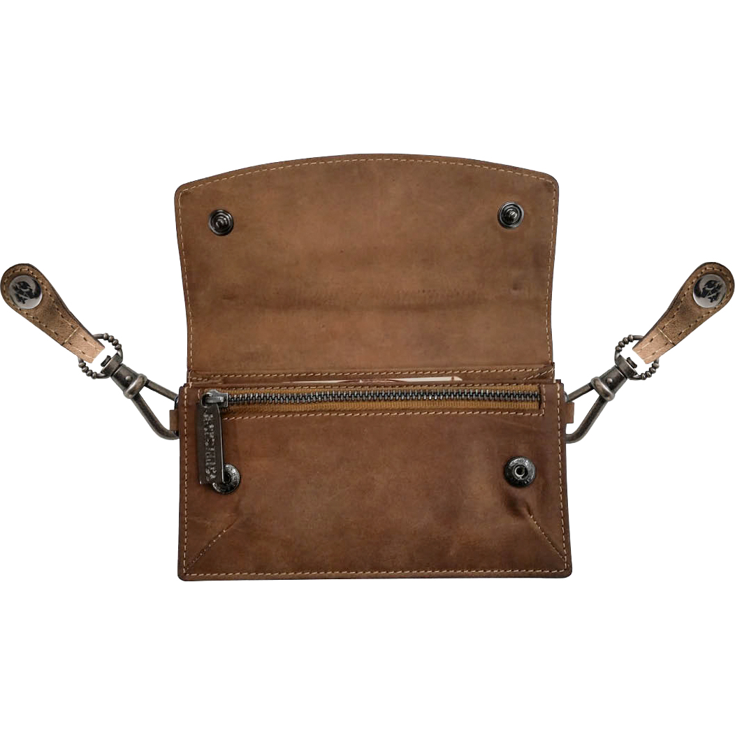 Jack's Inn 54-Leder Geldbörse/Umhänge-/Gürteltasche "White Rum"-5712151209999100