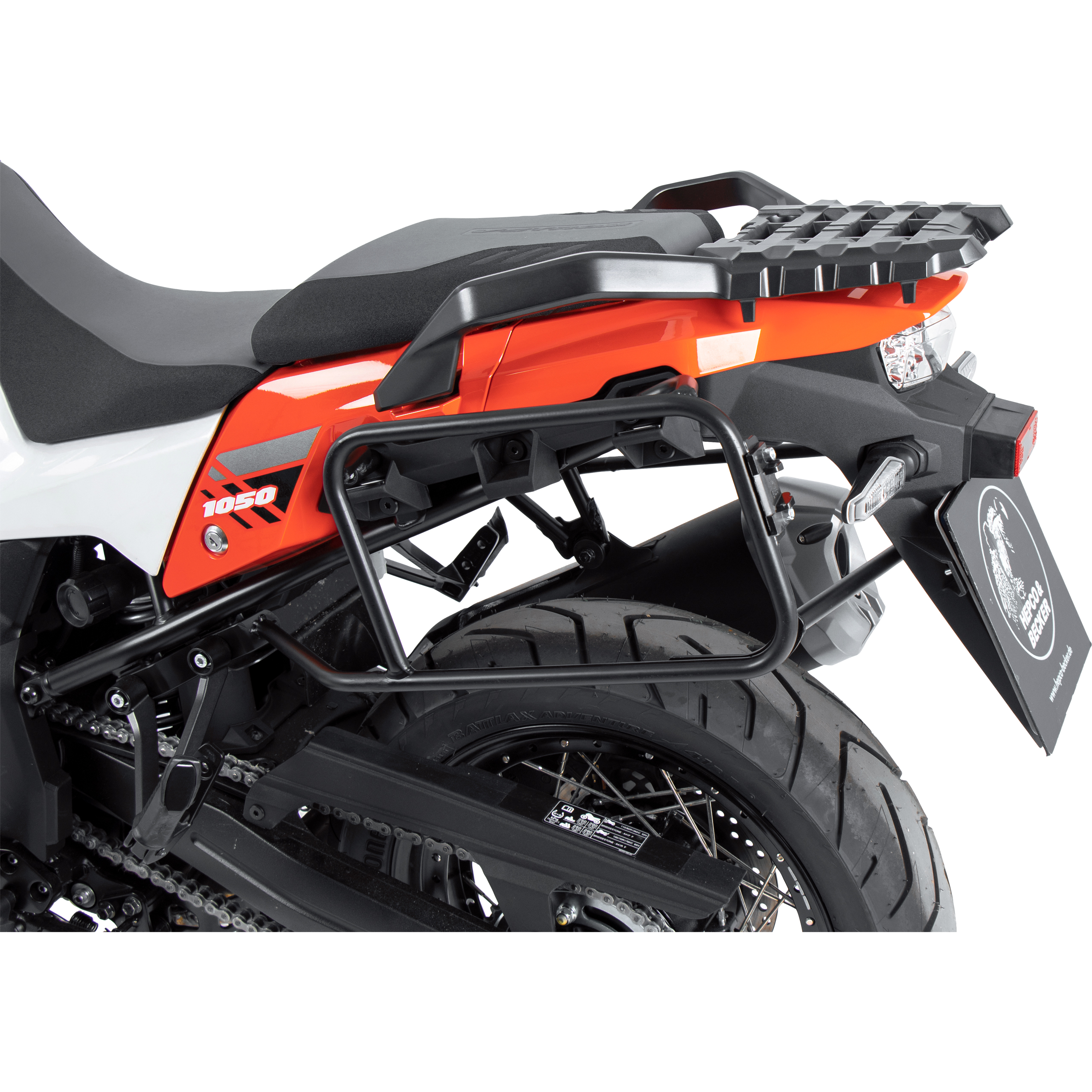 Hepco & Becker Seitenkofferträger schwarz für Suzuki DL 1050 V-Strom /XT - Motorradzubehör - Motorradgepäck