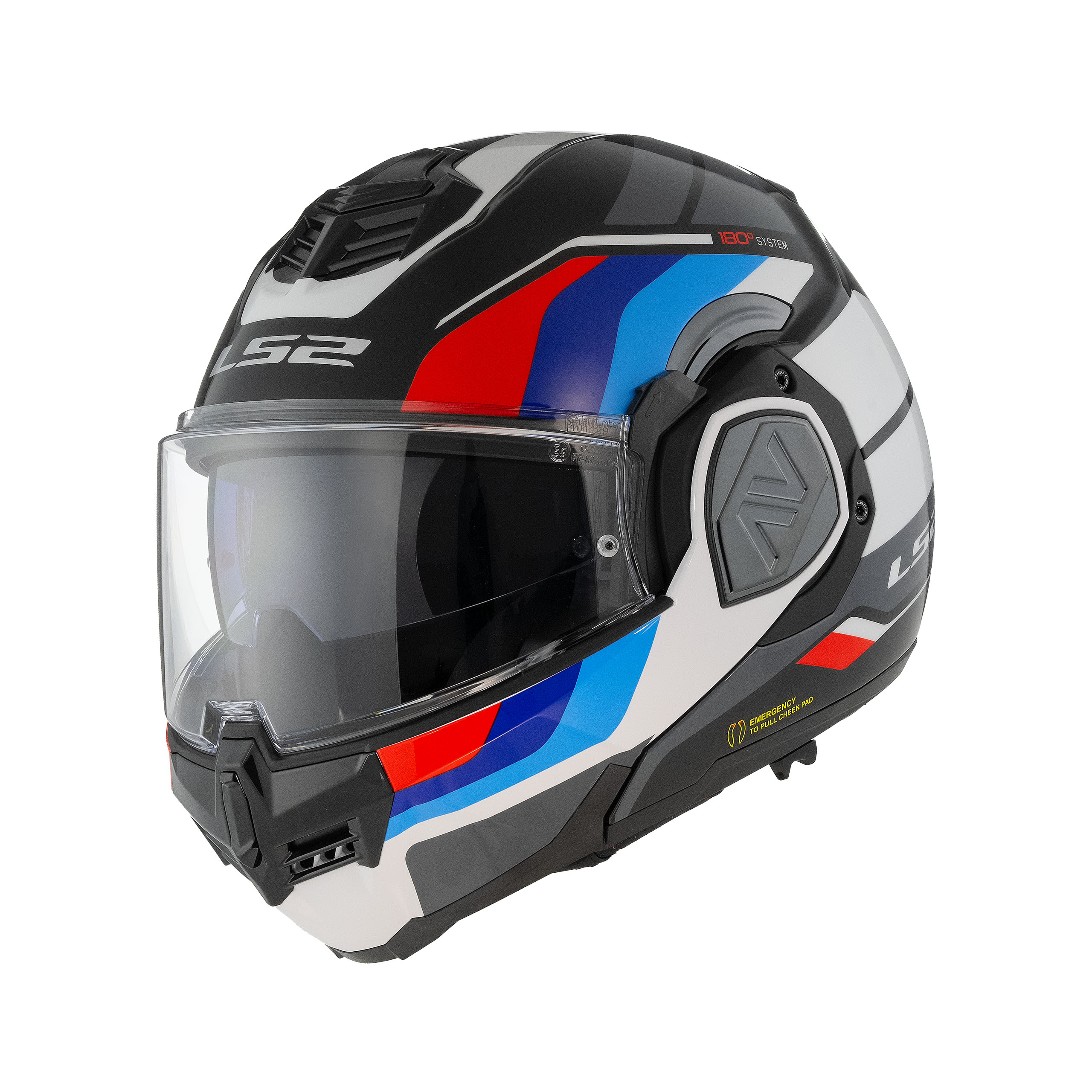 LS2 FF906 Advant Sport schwarz/blau/rot S - Touring - Helme & Brillen