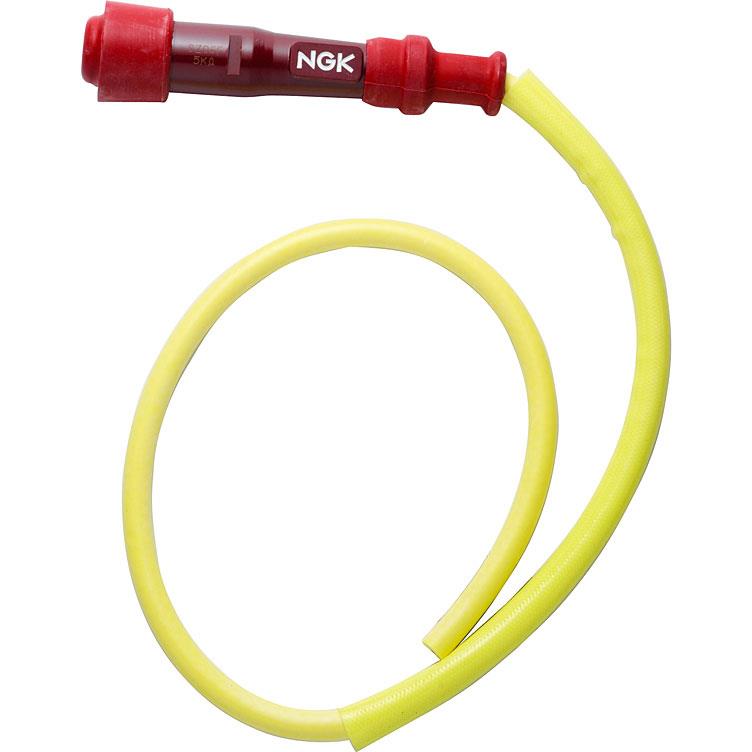 NGK Zündkerzenstecker mit Silikonkabel SY11, gerade - Motorradteile & Ersatzteile - Elektrik