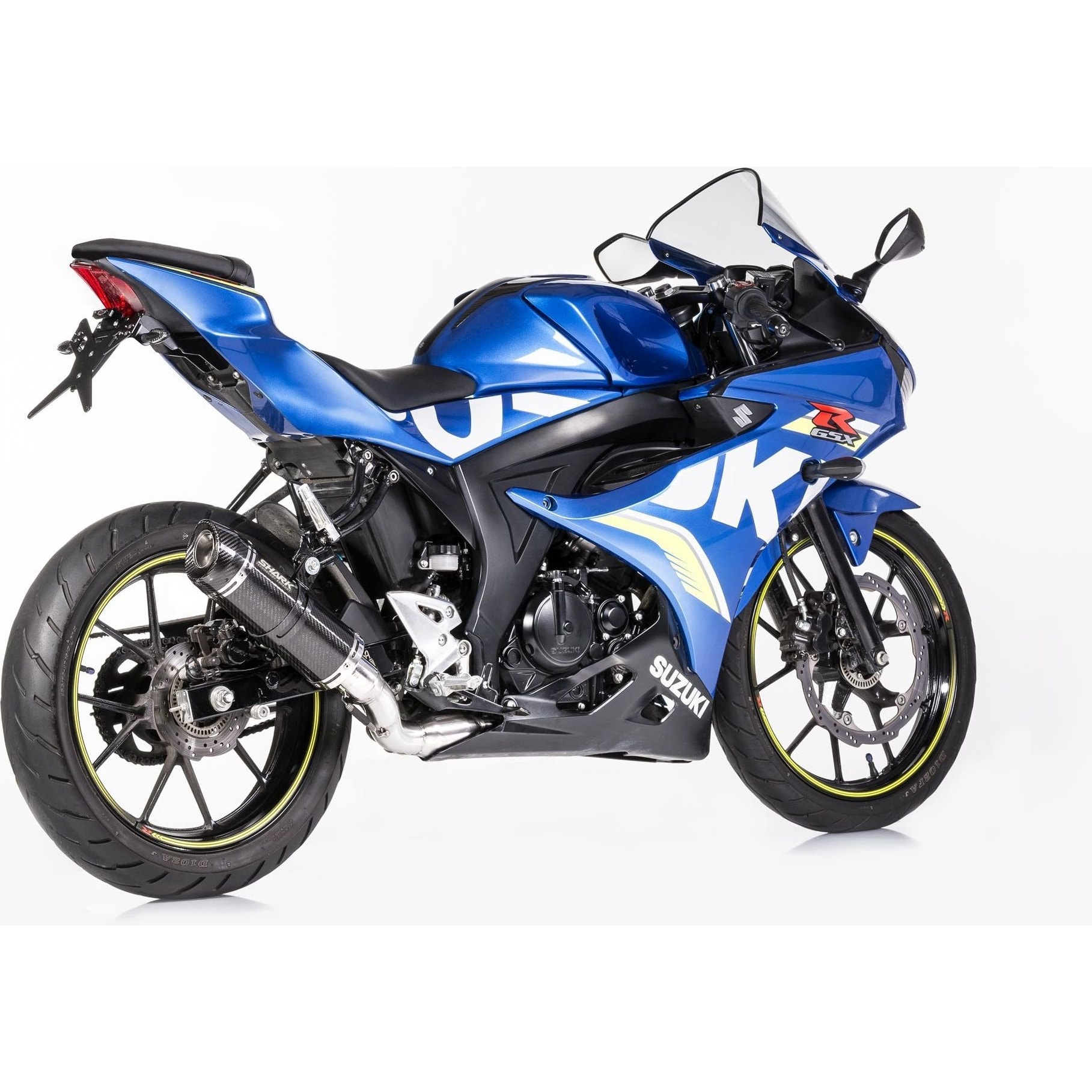 Shark exhaust Auspuff Street GP 1in1 Carbon für GSX-S/GSX-R 125 2022-