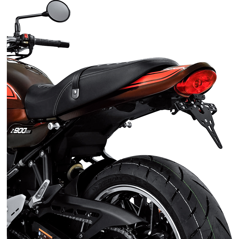 Zieger Kennzeichenhalter Pro Schweiz für Kawasaki Z 900 RS /Cafe - Motorradteile & Ersatzteile - Anbauteile