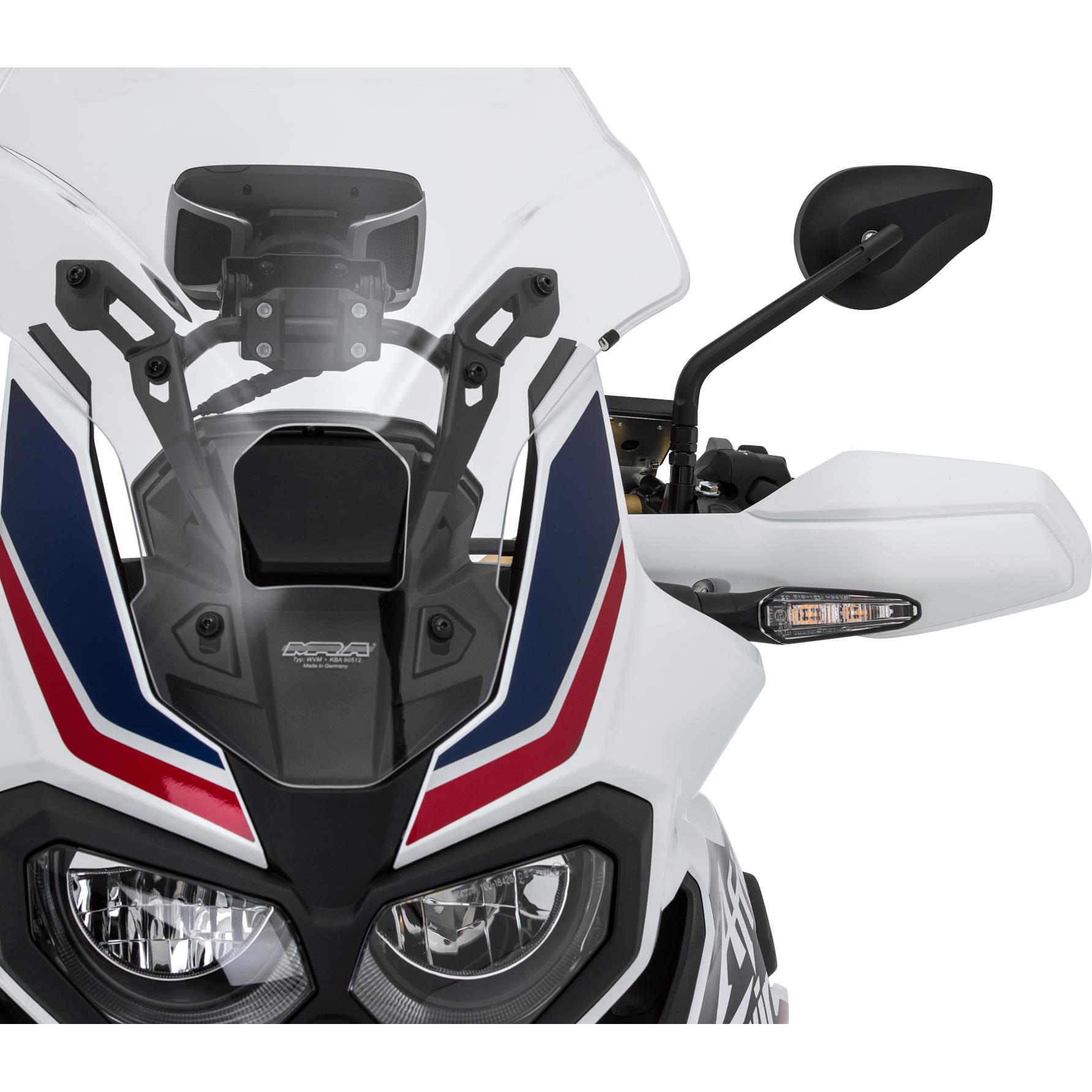Highsider-Lenkerspiegelpaar M10+Harley Phoenix 1 Alu schwarz-5706381113004681