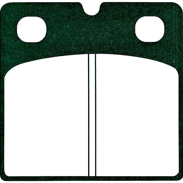 Hi-Q Bremsbeläge organisch FA018 55,7x55x9mm - Motorradteile & Ersatzteile - Bremsen