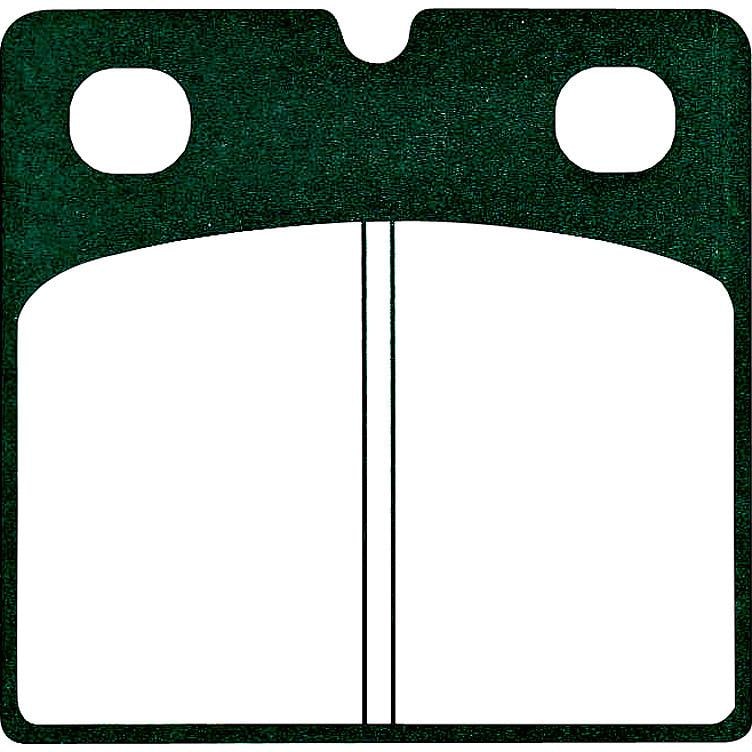 Hi-Q Bremsbeläge organisch FA018 55,7x55x9mm - Motorradteile & Ersatzteile - Bremsen