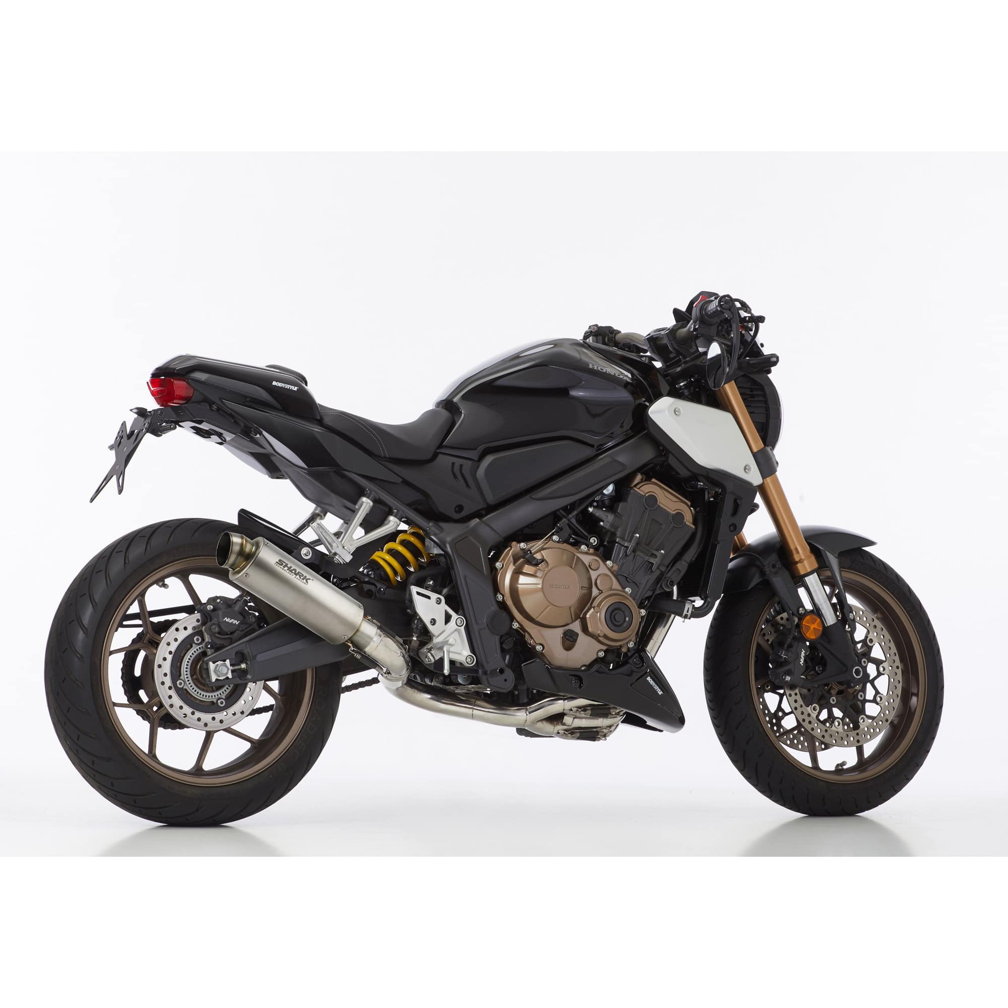 Shark exhaust Auspuff SRC4 4in1 Titan für Honda CB/CBR 650 R 2019-2020 - Motorradteile & Ersatzteile - Auspuff