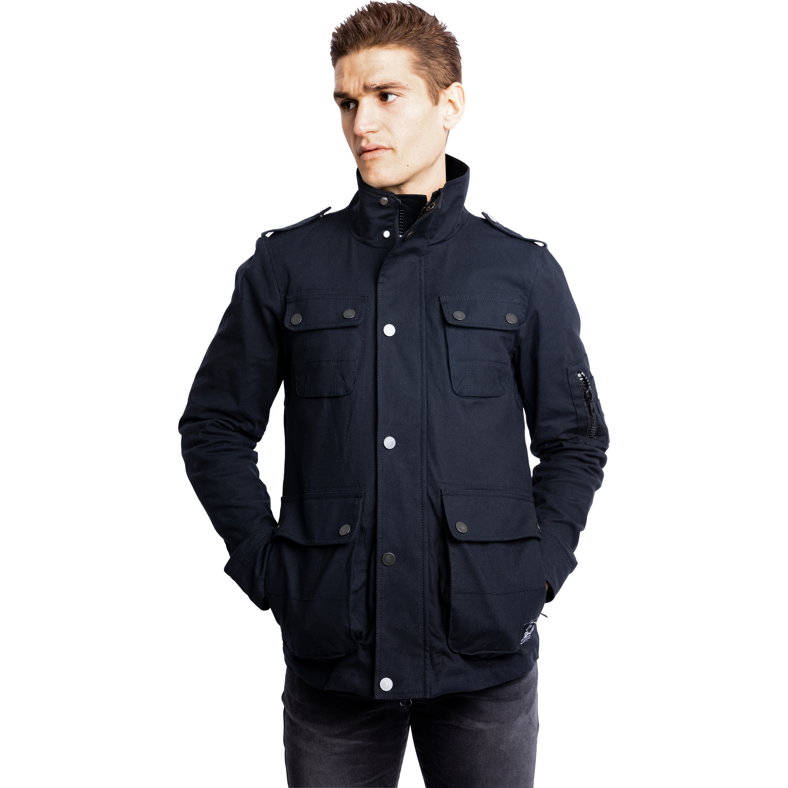 John Doe-Explorer Textiljacke schwarz XS-2016541999001007