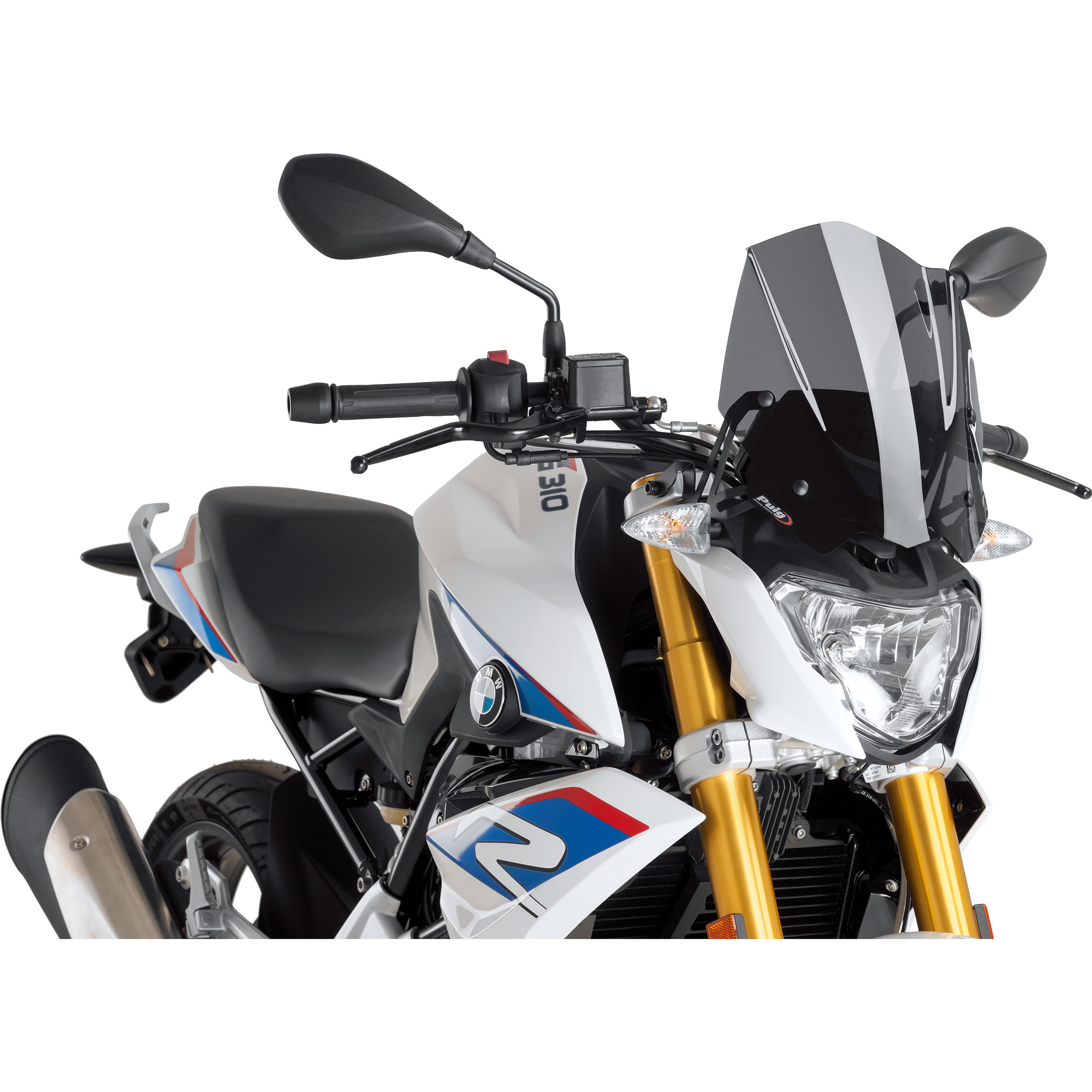 Puig Windschutzscheibe NG Sport stark getönt für BMW G 310 R - Motorradteile & Ersatzteile - Anbauteile