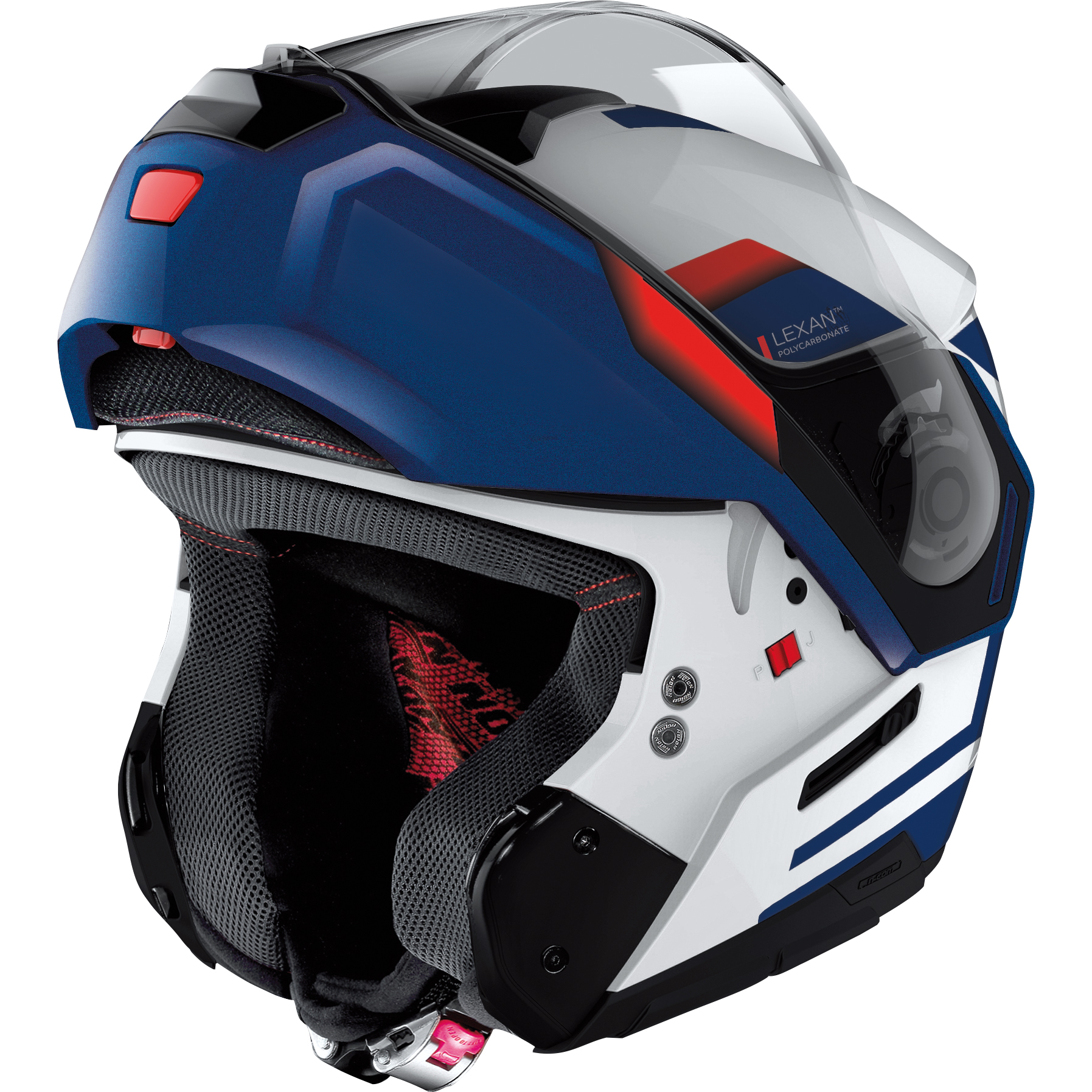 Nolan-N90-3 n-com Reflector weiß #38 XL-4701201999068011