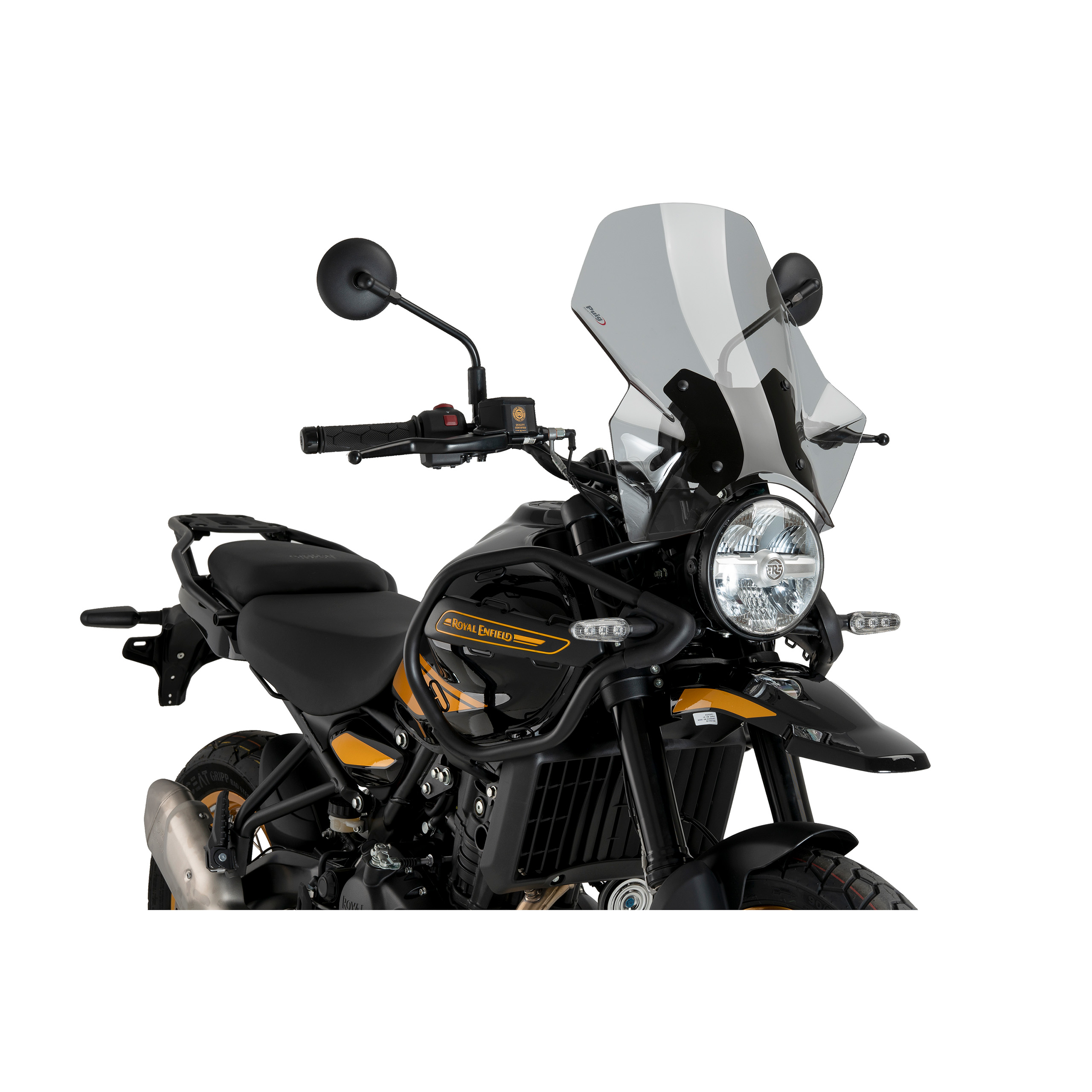Puig touring adjustable tinted fairing screen for Himalayan