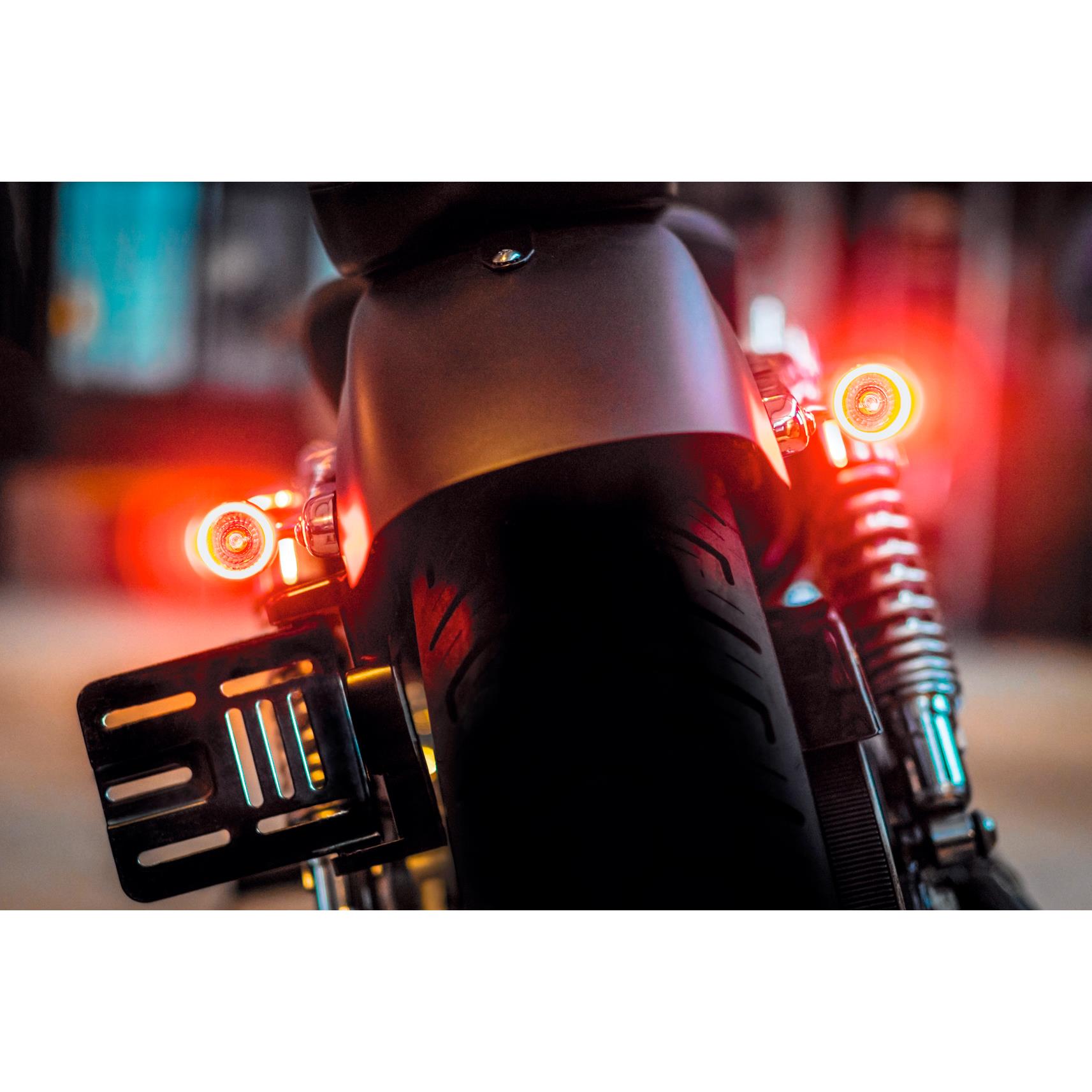 Kellermann-LED Metall Rücklicht/Blinker M8 Bullet 1000® DF Ø39mm chrom-5699221020000280