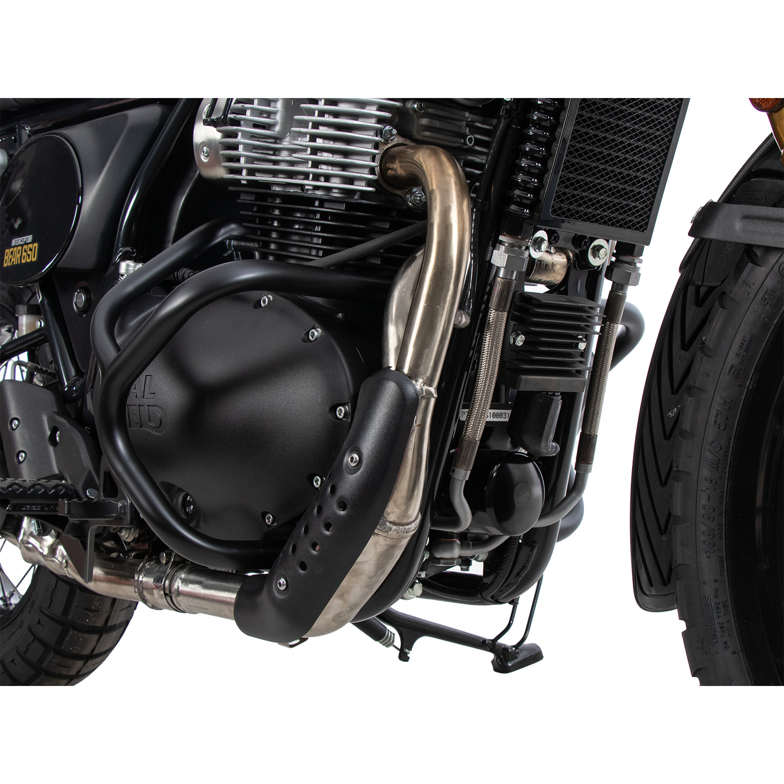 Hepco & Becker Sturzbügel schwarz für Royal Enfield Bear 650 - Motorradteile & Ersatzteile - Anbauteile