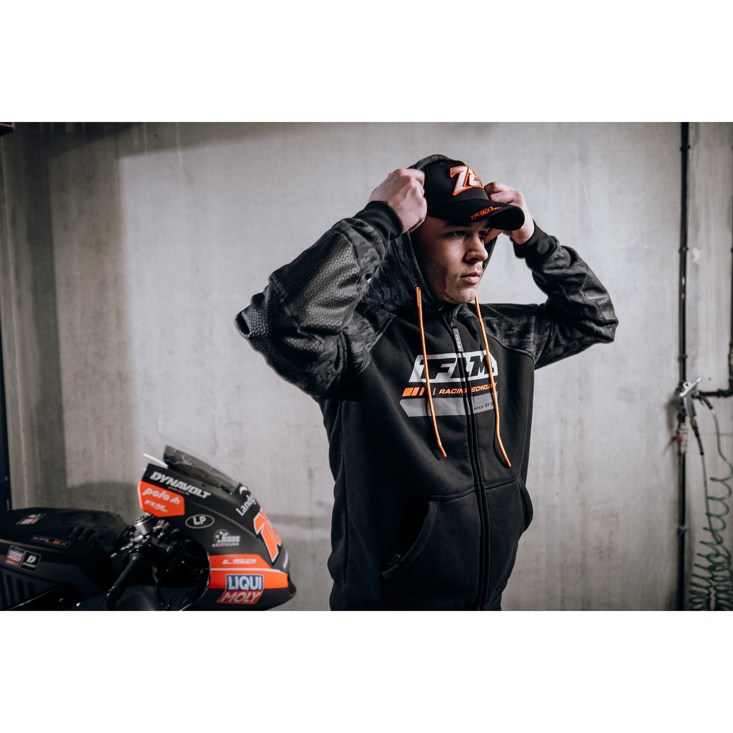 FLM-Drift Sport Hoodie mit Protektoren-2016641999013011