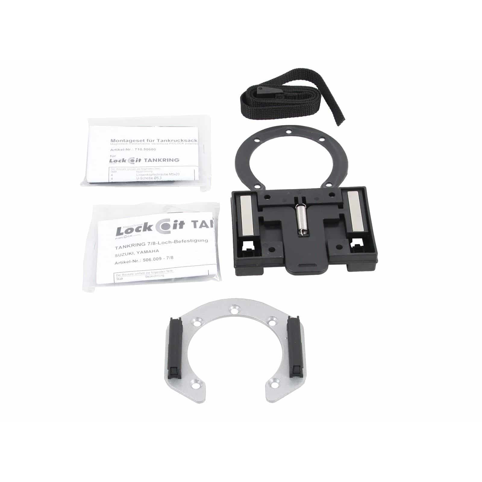 Hepco & Becker Lock-it Tankring Basic für Yamaha TDM 850 1996-2001 - Motorradzubehör - Motorradgepäck