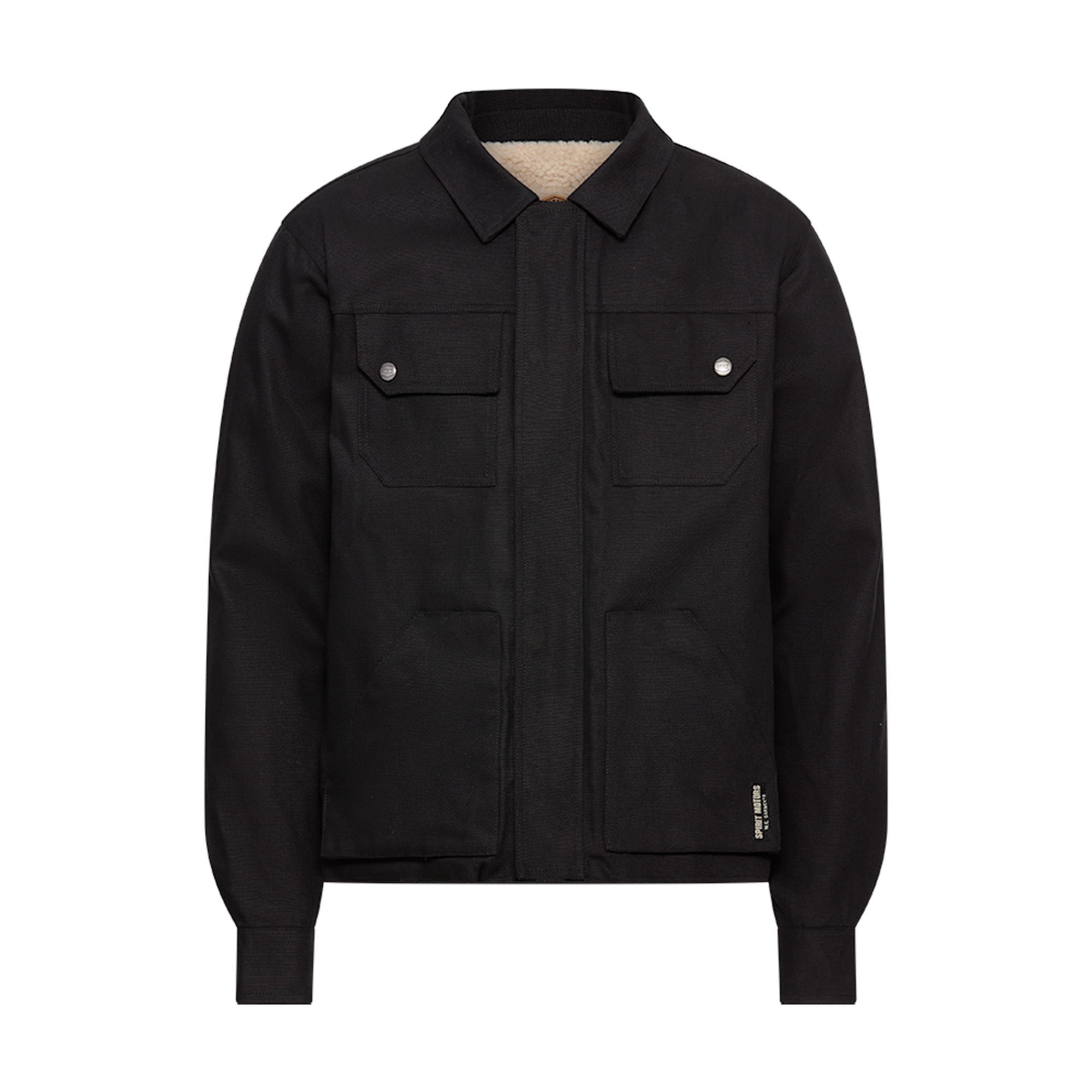 Giacca in tessuto Spirit Motors Canvas 1.0 nera 3XL