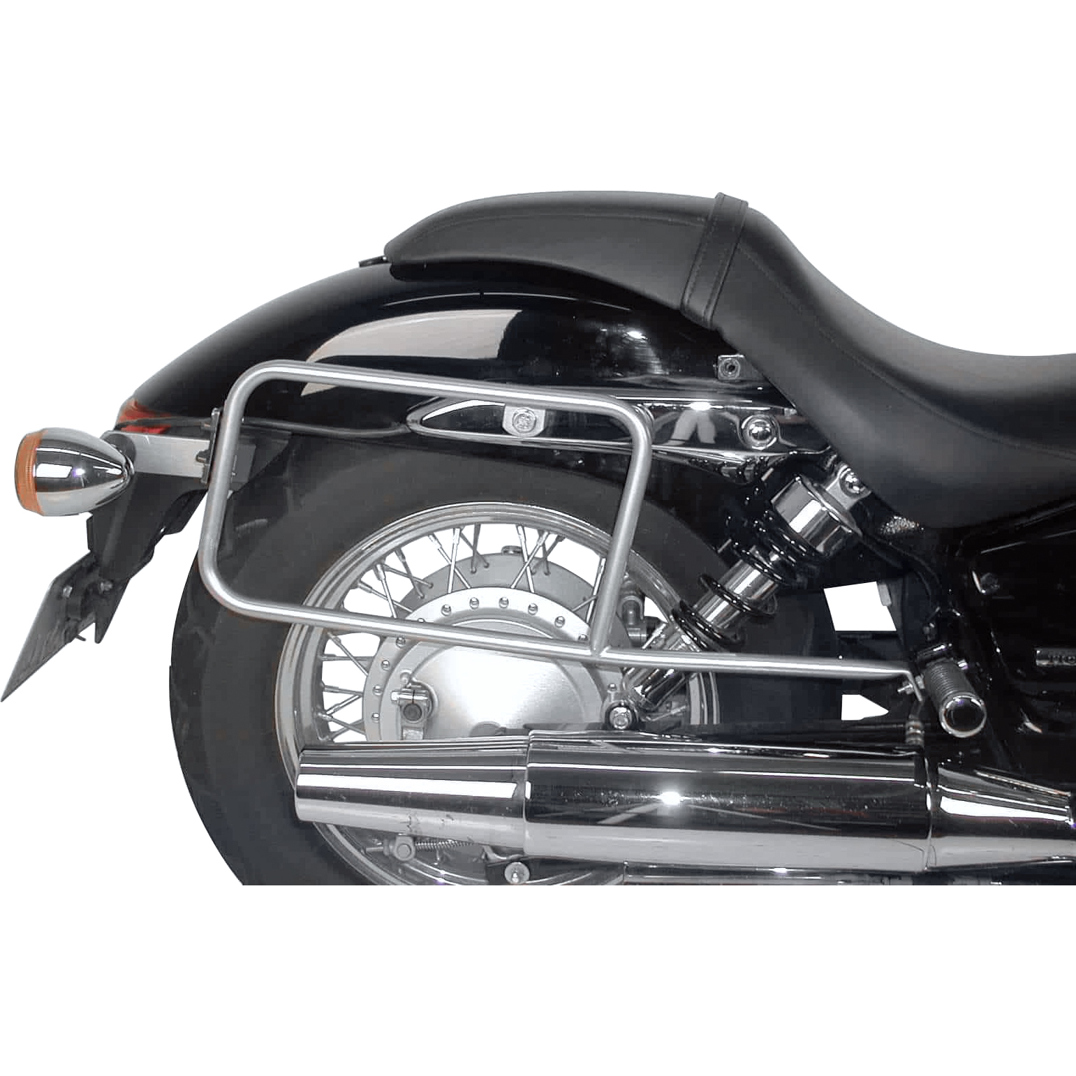 Hepco & Becker Seitenkofferträger chrom für Honda VT 750 Shadow Spirit - Motorradzubehör - Motorradgepäck