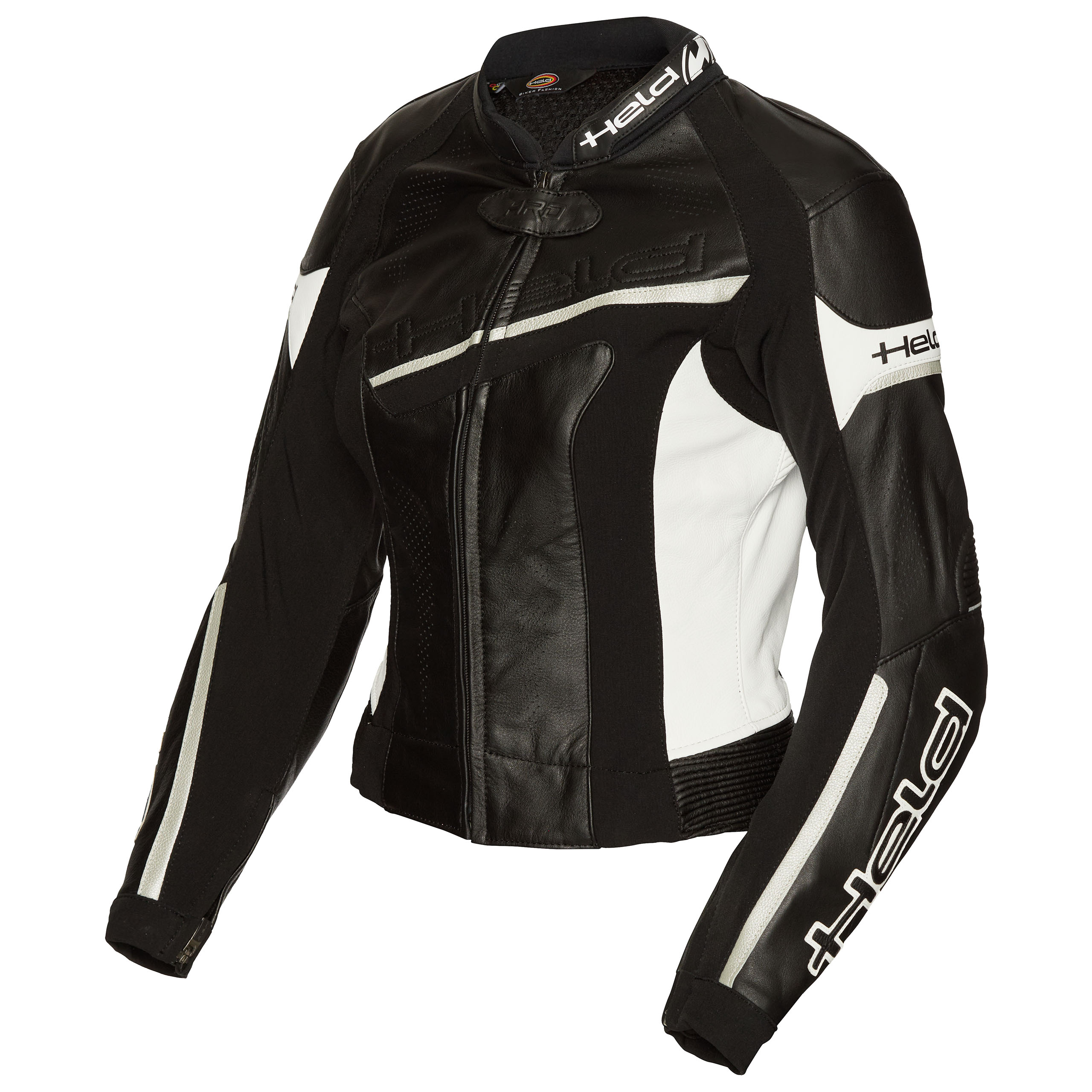 Held-Debbie II Damen Lederjacke schwarz/weiß 40-1005911999004407