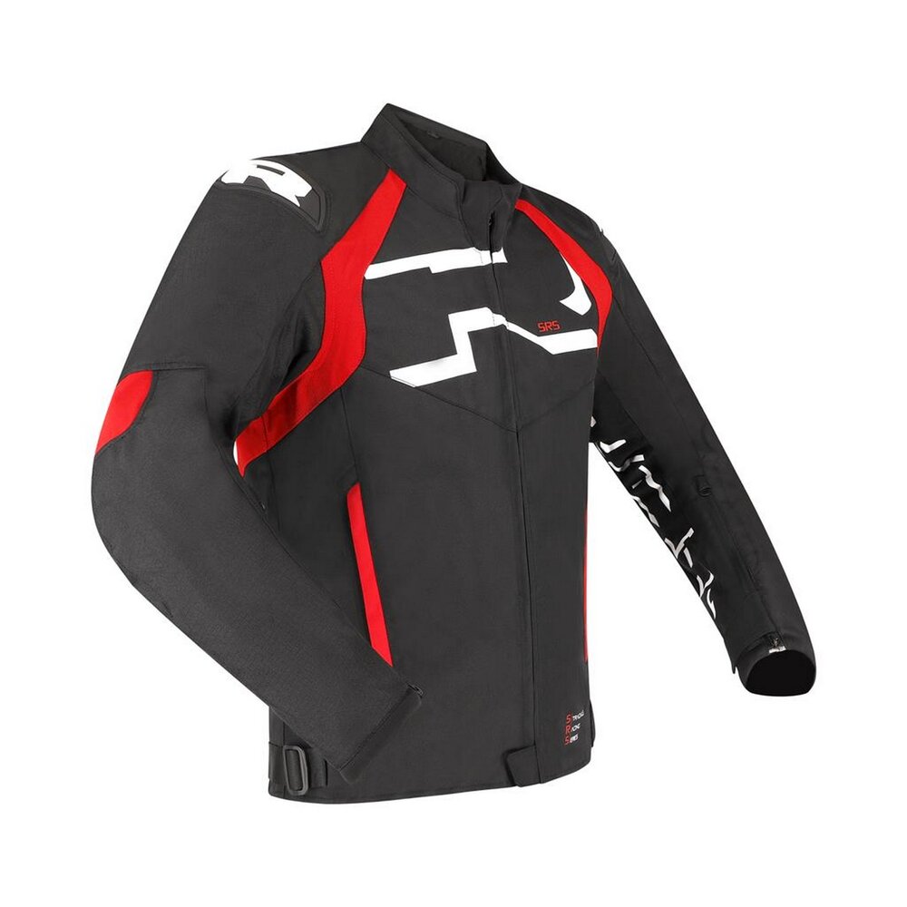 Richa-Stradale Tex WP Textiljacke weiß/rot M-0001832999115009