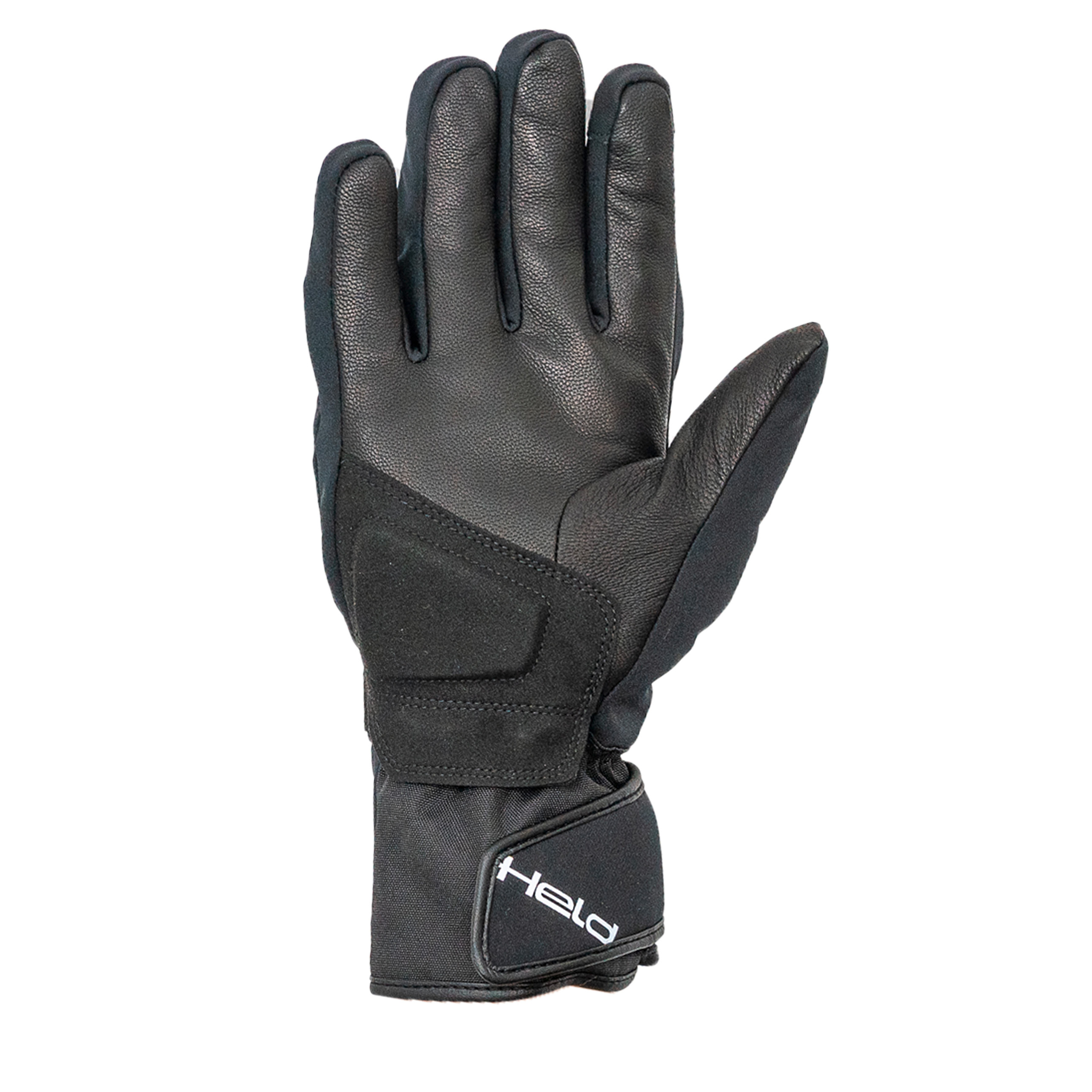 Held-Andrew Touren Leder-/Textilhandschuh lang schwarz 9-0000981006001808