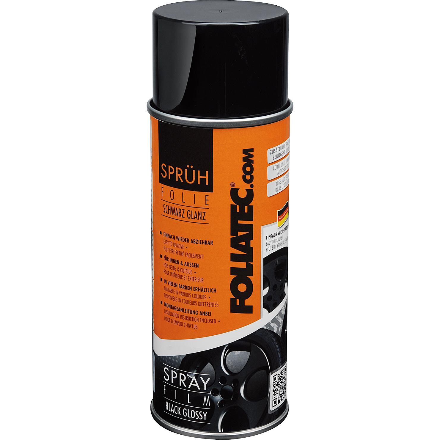 FOLIATEC Sprüh Folie 400 ml schwarz - Motorradteile & Ersatzteile - Verkleidungen & Abdeckungen