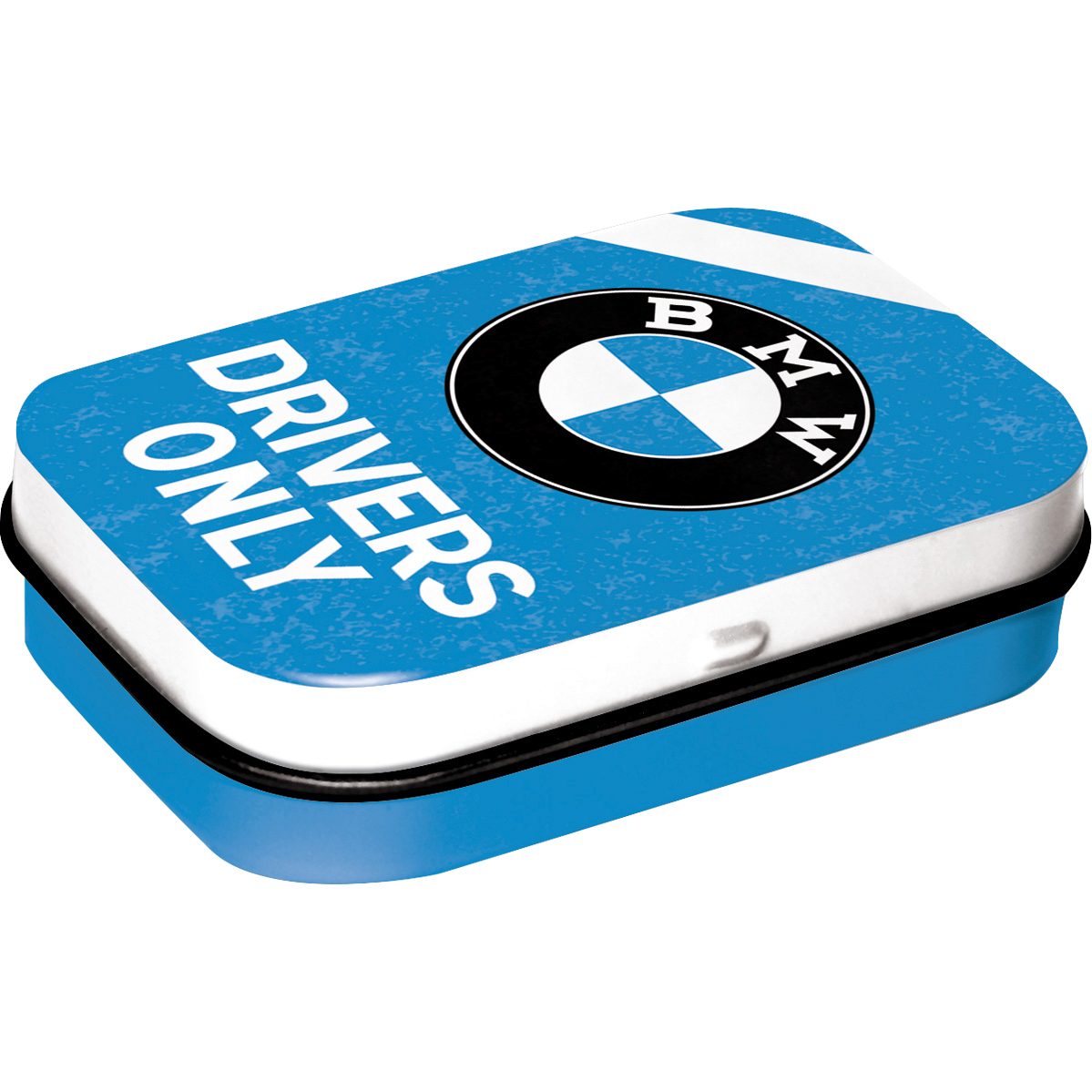 Nostalgic-Art Pillendose "BMW - Drivers Only Blue" - Motorradzubehör - Geschenkideen
