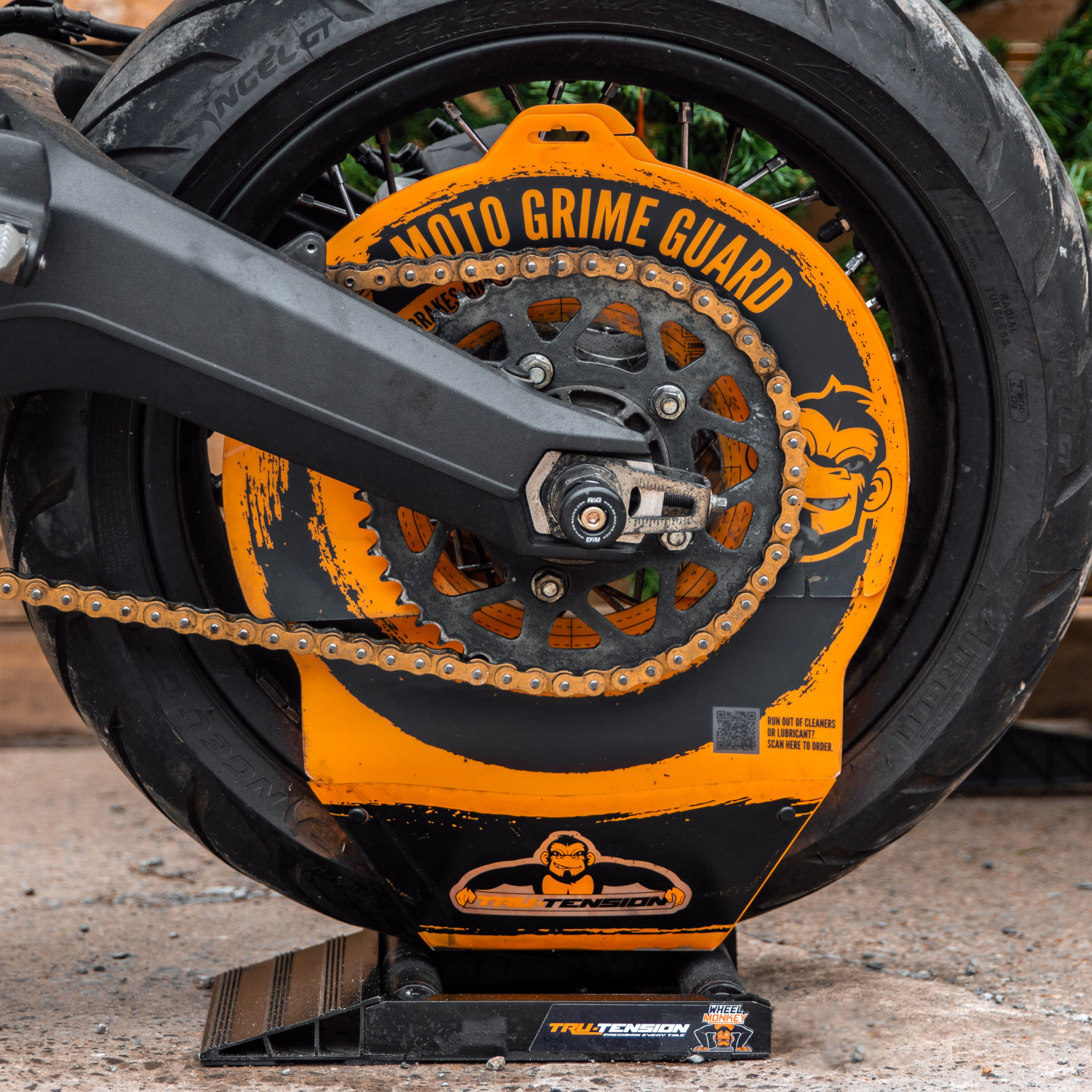 Tru-Tension-Grime Guard Radabdeckung zum Reinigen und Schmieren-5751111238000054