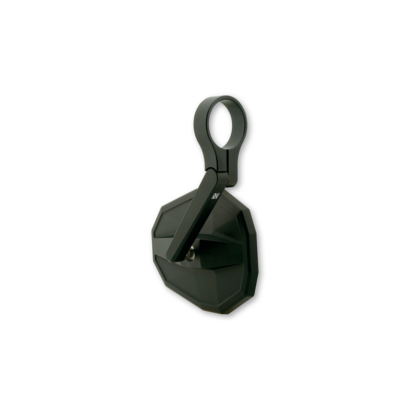HIGHSIDER smart-Lenkerendenspiegel für 22/25,4/30mm Straight kurz schwarz-0001778112000000