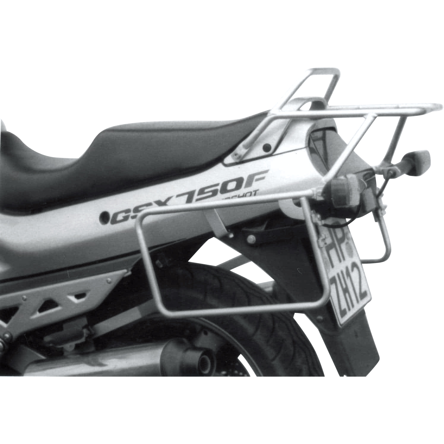 Hepco & Becker Komplett-Kofferträger schwarz für Suzuki GSX 750 F 1989-1997 - Motorradzubehör - Motorradgepäck