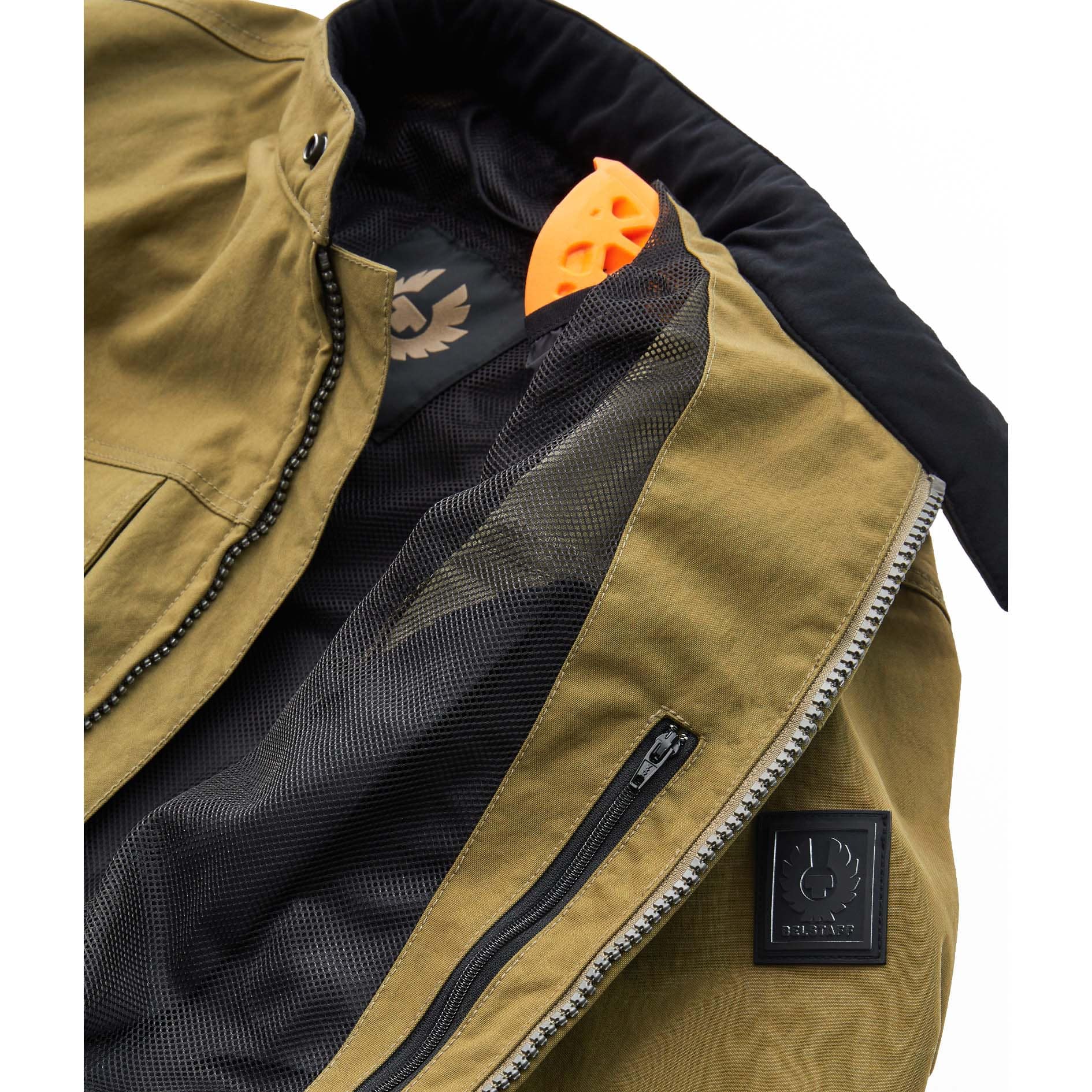 Belstaff-Airflow Motorradjacke olive-0000549003026