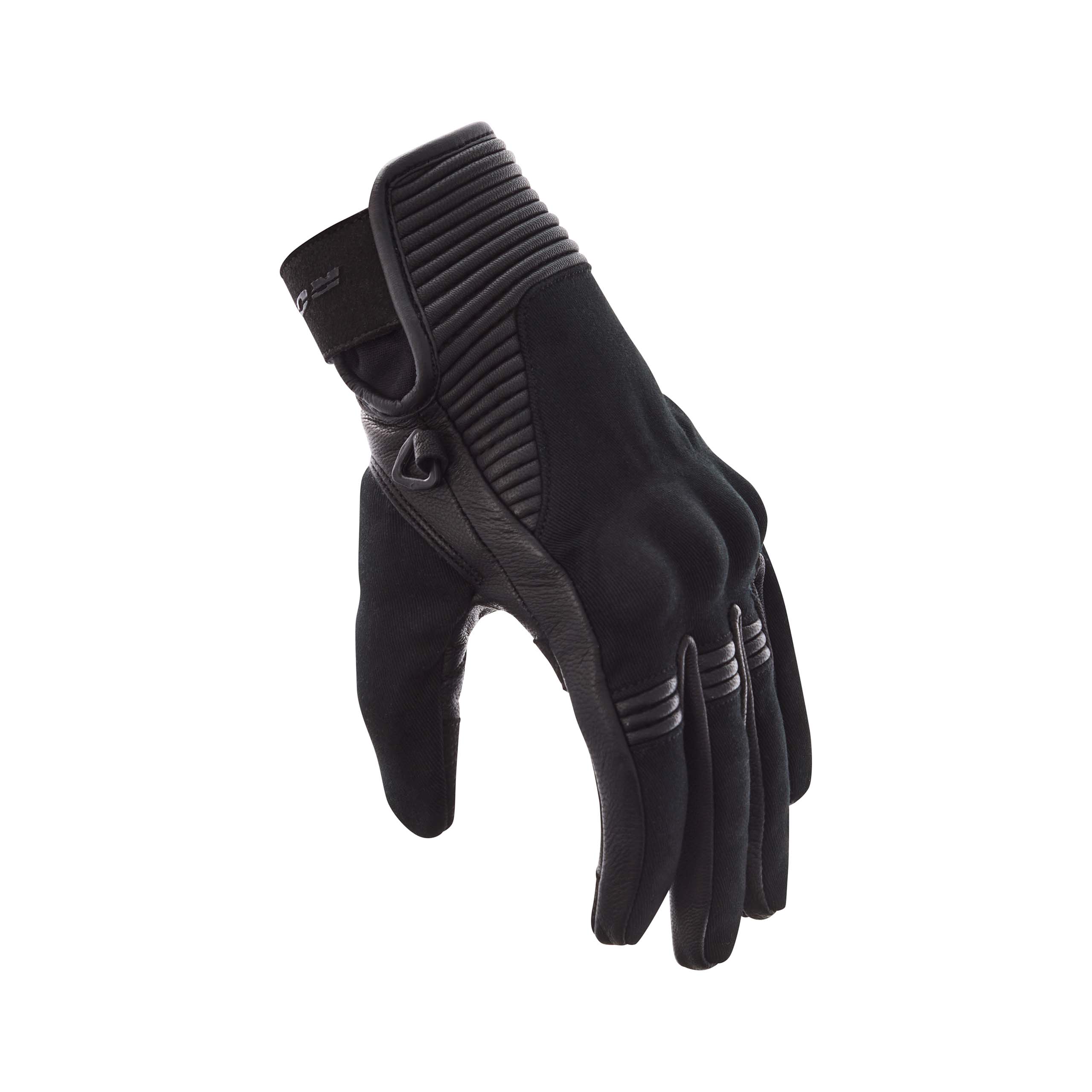 Road-Denim Damen Leder Handschuh schwarz 7-3118051999001932