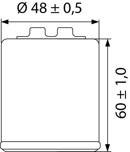 Hi-Q Ölfilter Patrone OF183 für Piaggio/Vespa/Aprilia.... - Motorradteile & Ersatzteile - Filter & Schläuche