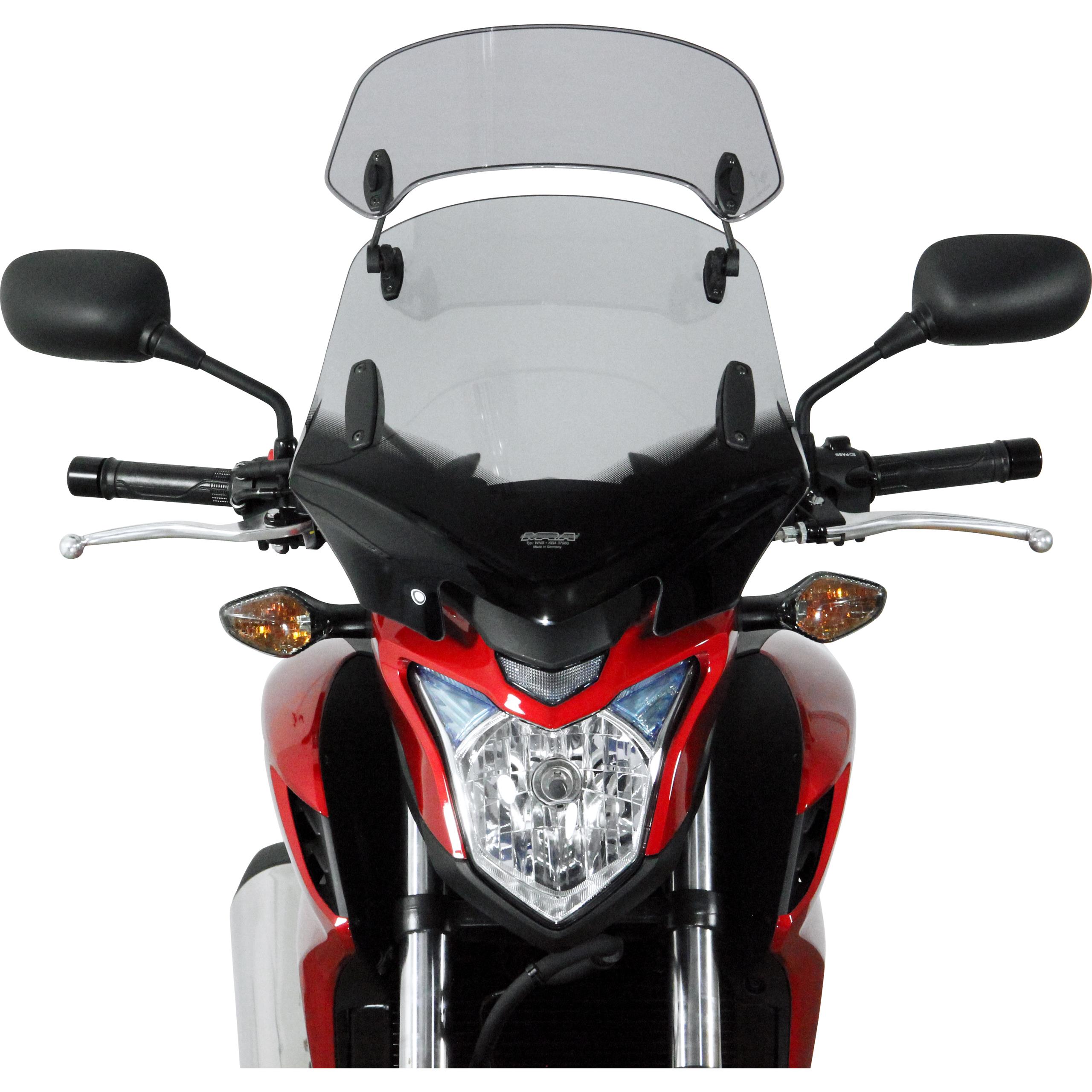 MRA Aufsatzspoiler für Scheiben XCT 360x163mm getönt - Motorradteile & Ersatzteile - Anbauteile