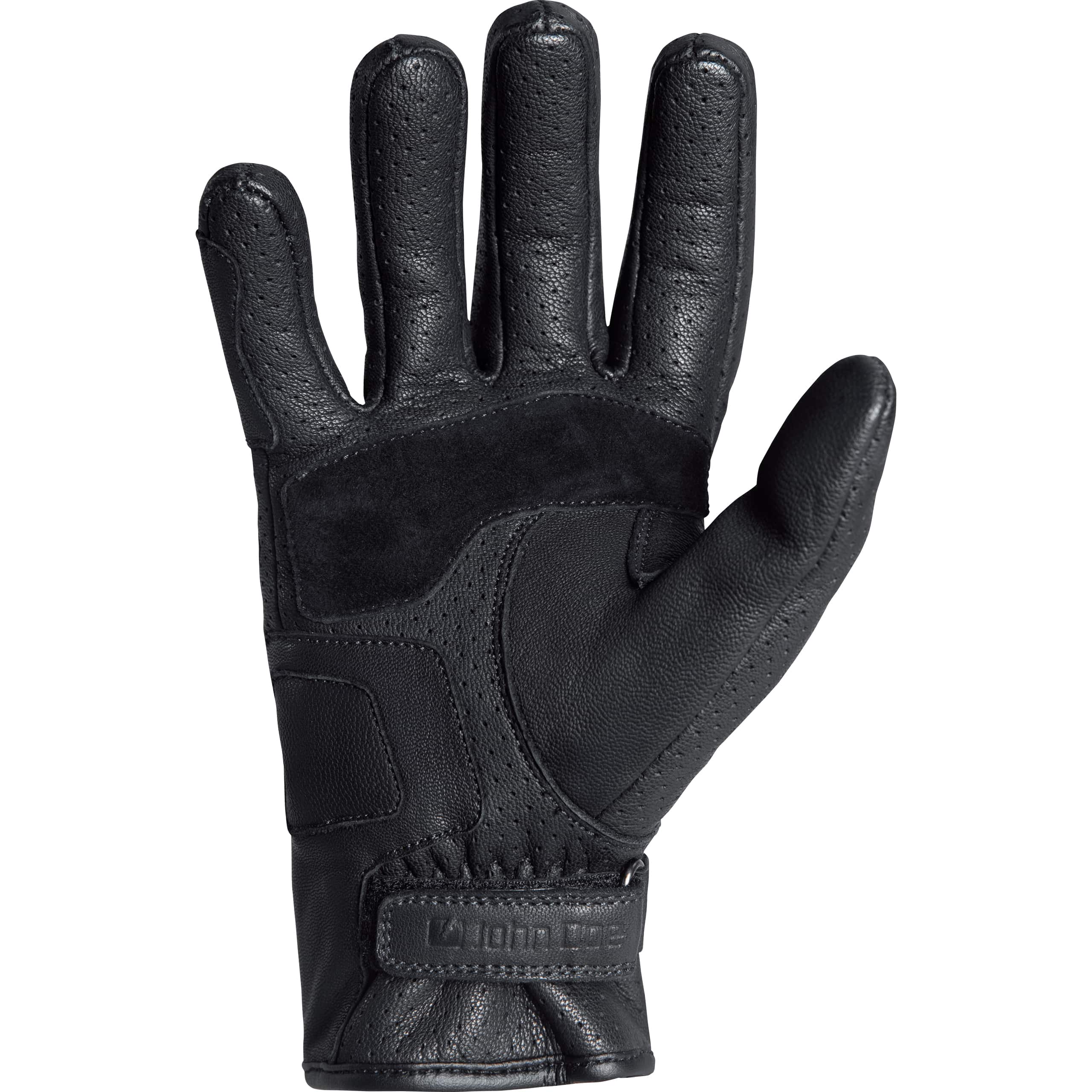 John Doe-Adina Damen Lederhandschuh schwarz-3117831007001