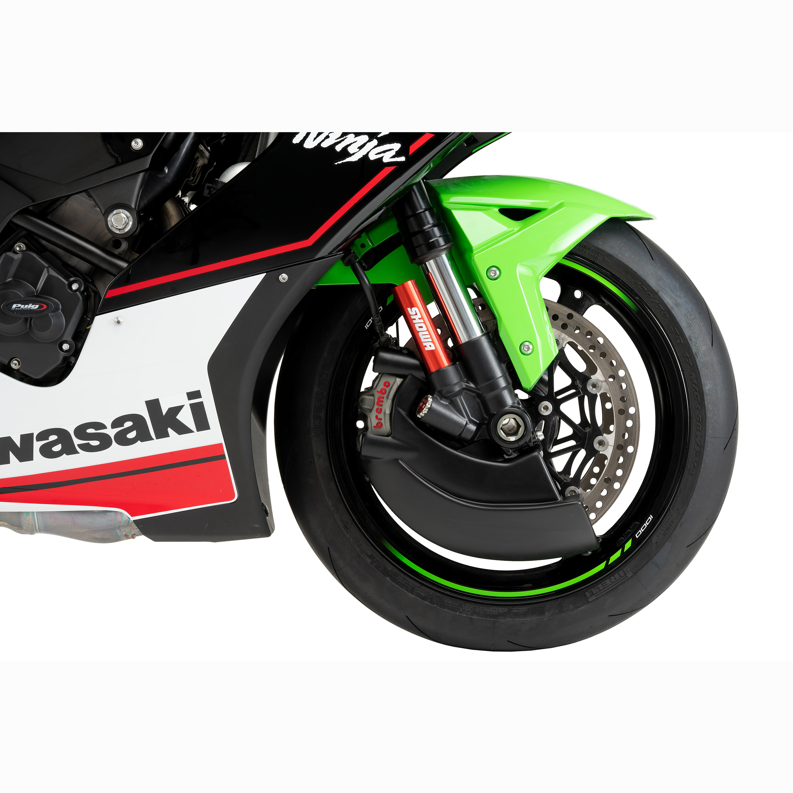 Puig Bremsenkühler vorne mattschwarz für Kawasaki Z 900 /SE 2025- - Motorradteile & Ersatzteile - Bremsen