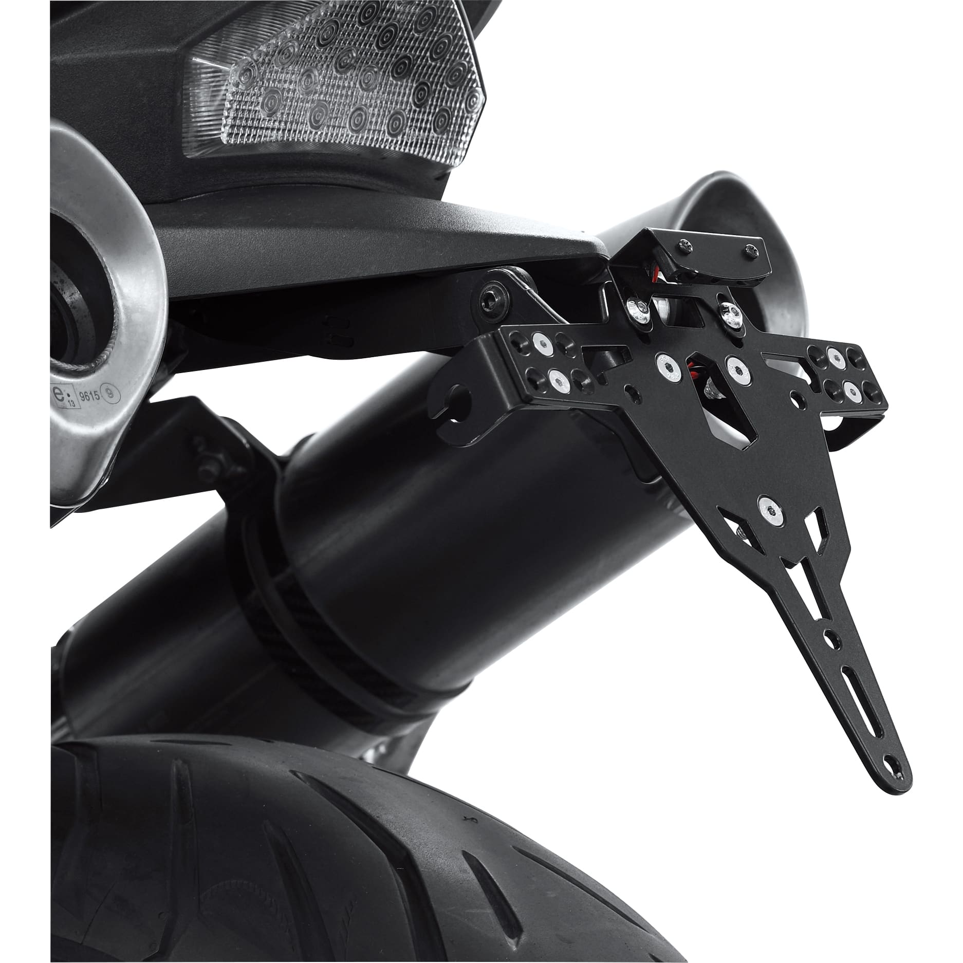 Zieger Kennzeichenhalter Pro für Triumph Speed Triple 2005-2010 - Motorradteile & Ersatzteile - Anbauteile