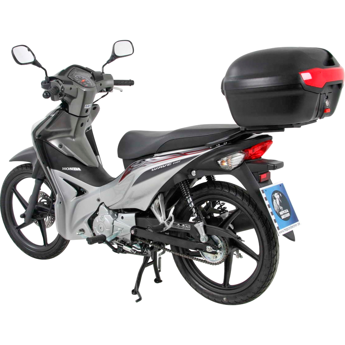 Hepco & Becker-Spezial-Topcase TC40 Journey mit Träger-5686481