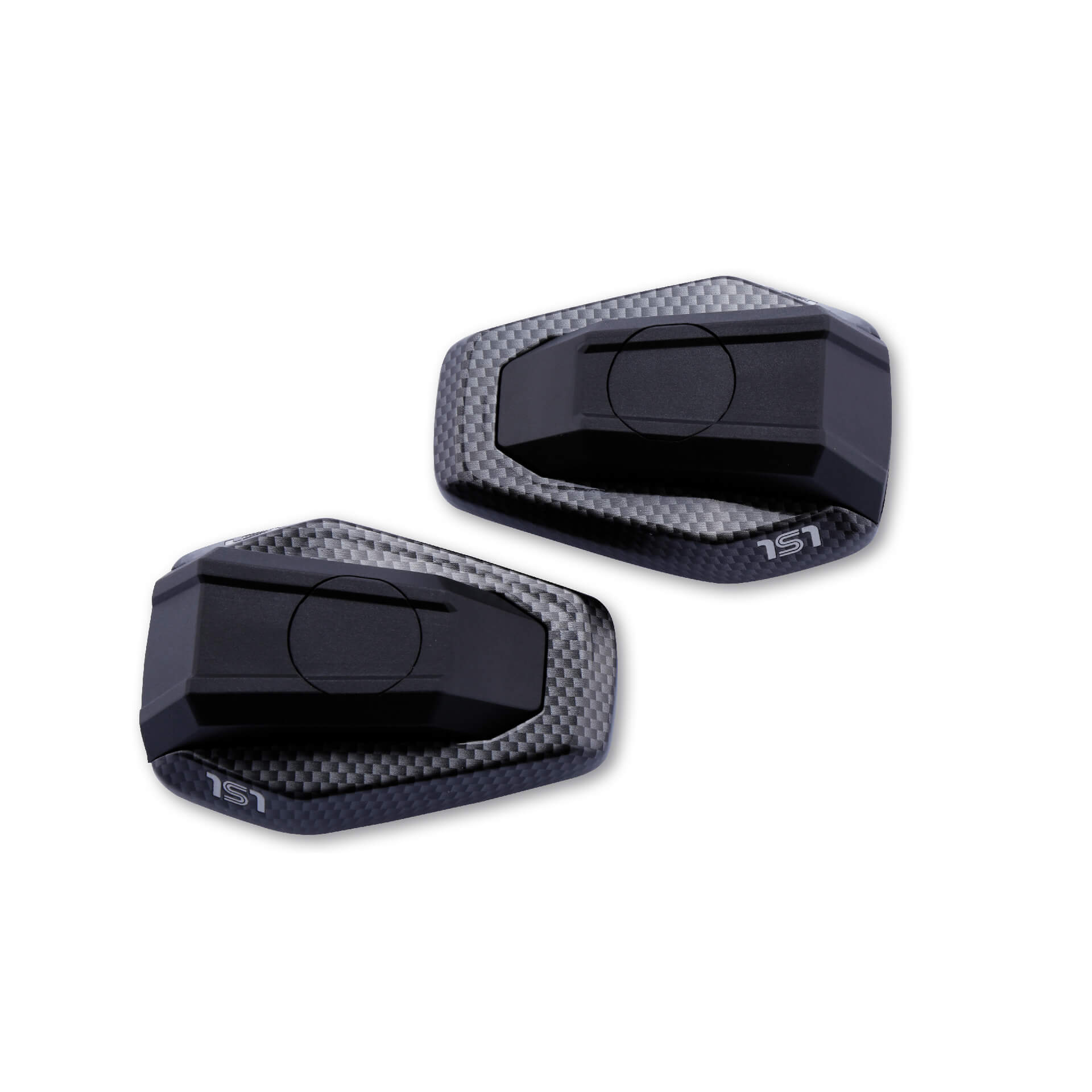 LSL Sturzpad Köpfe Crash Pad Gonia Alu carbonlook - Motorradteile & Ersatzteile - Anbauteile