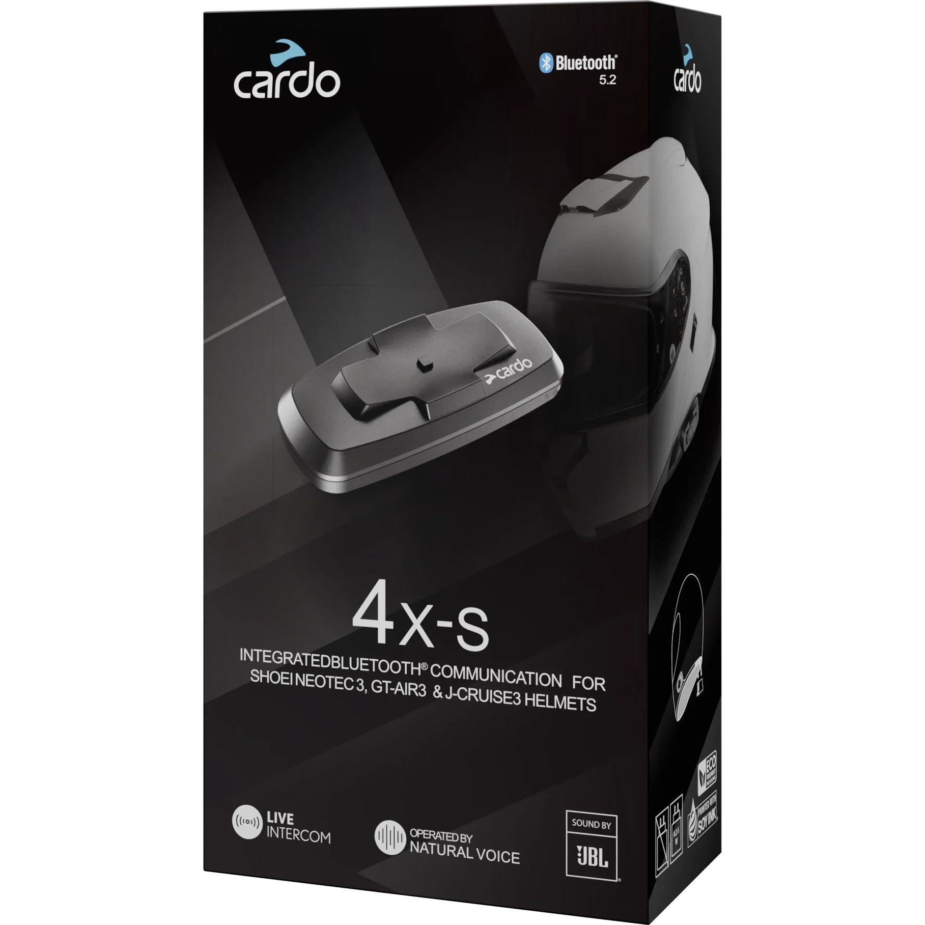 Cardo 4X-S für Shoei GEN 3 Helme - Helme & Brillen - Helmkommunikation