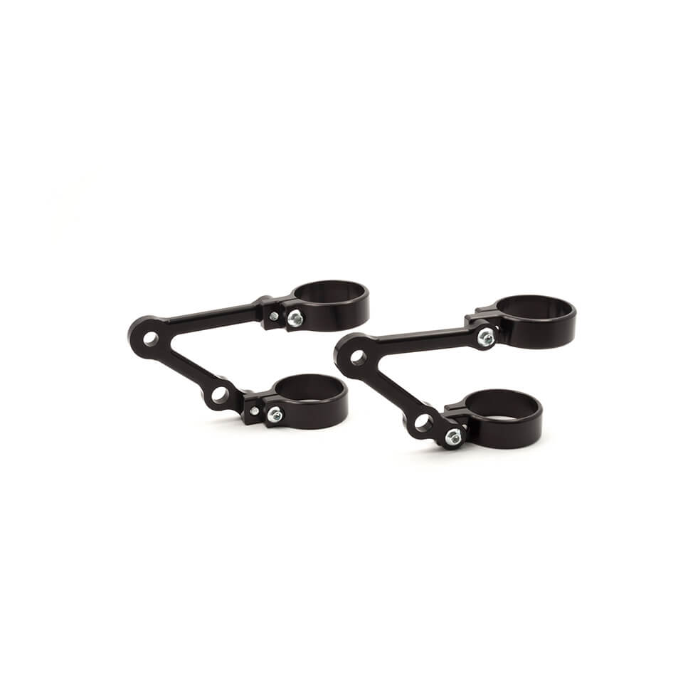 LSL Lampenhalter Ø50mm, kurz, mit Blinkeraufnahme - Motorradteile & Ersatzteile - Beleuchtung
