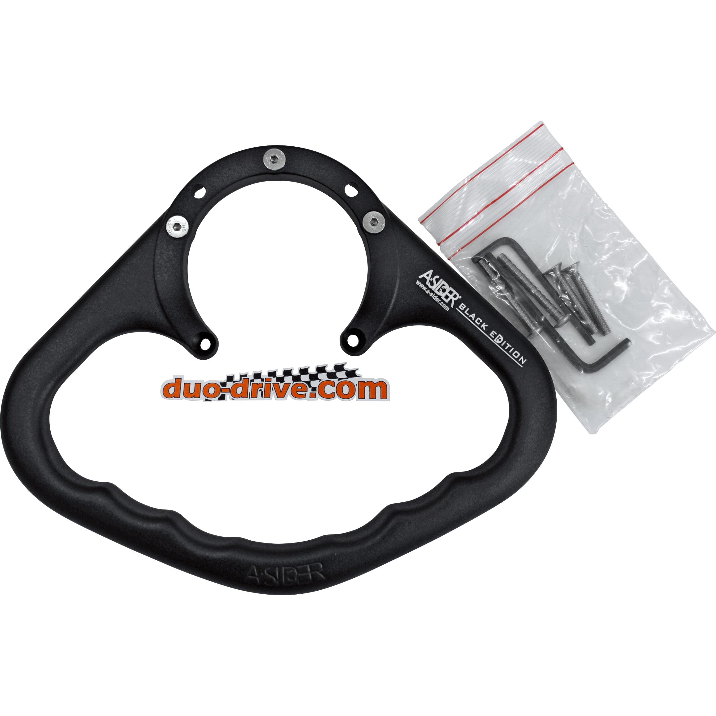 DuoDrive Beifahrerhaltegriff 7 Schrauben SF 02 B mattschwarz - Motorradteile & Ersatzteile - Lenker, Griffe & Hebel