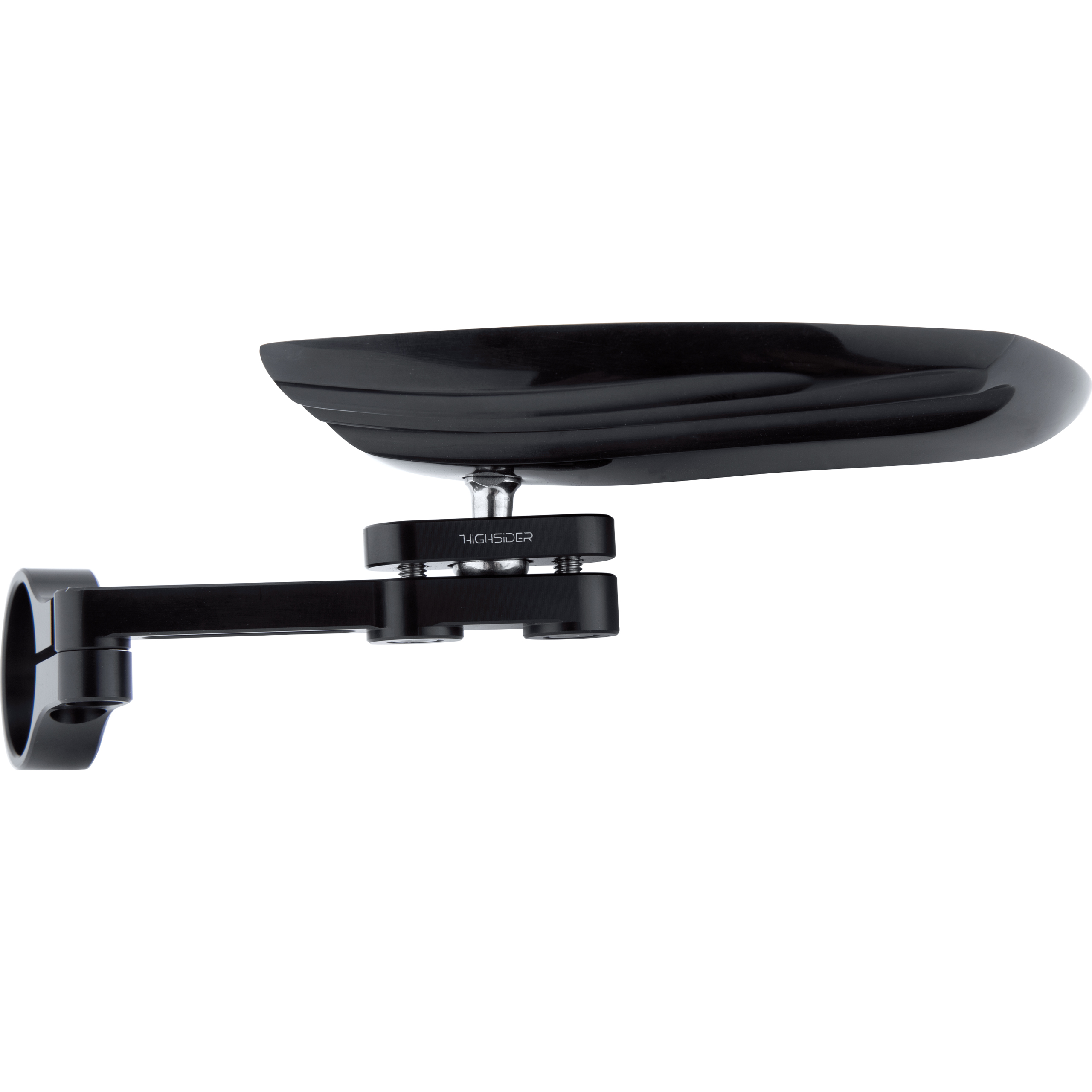 Highsider-Lenkerendenspiegelpaar für 22/25,4/30mm Wave schwarz-5735081112004880