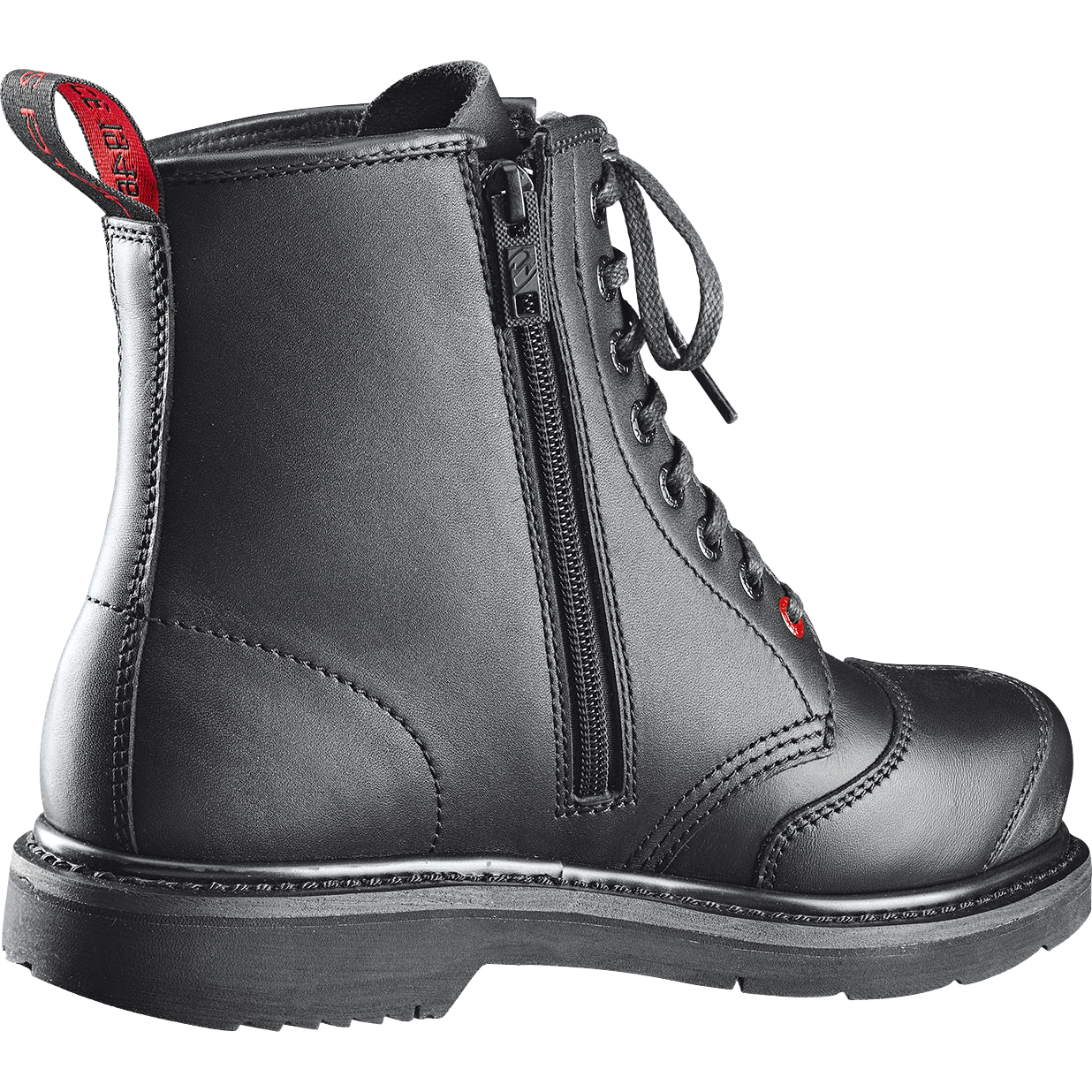 Held-Yune Damen Motorradschnürstiefel kurz schwarz 41-3006721999001741