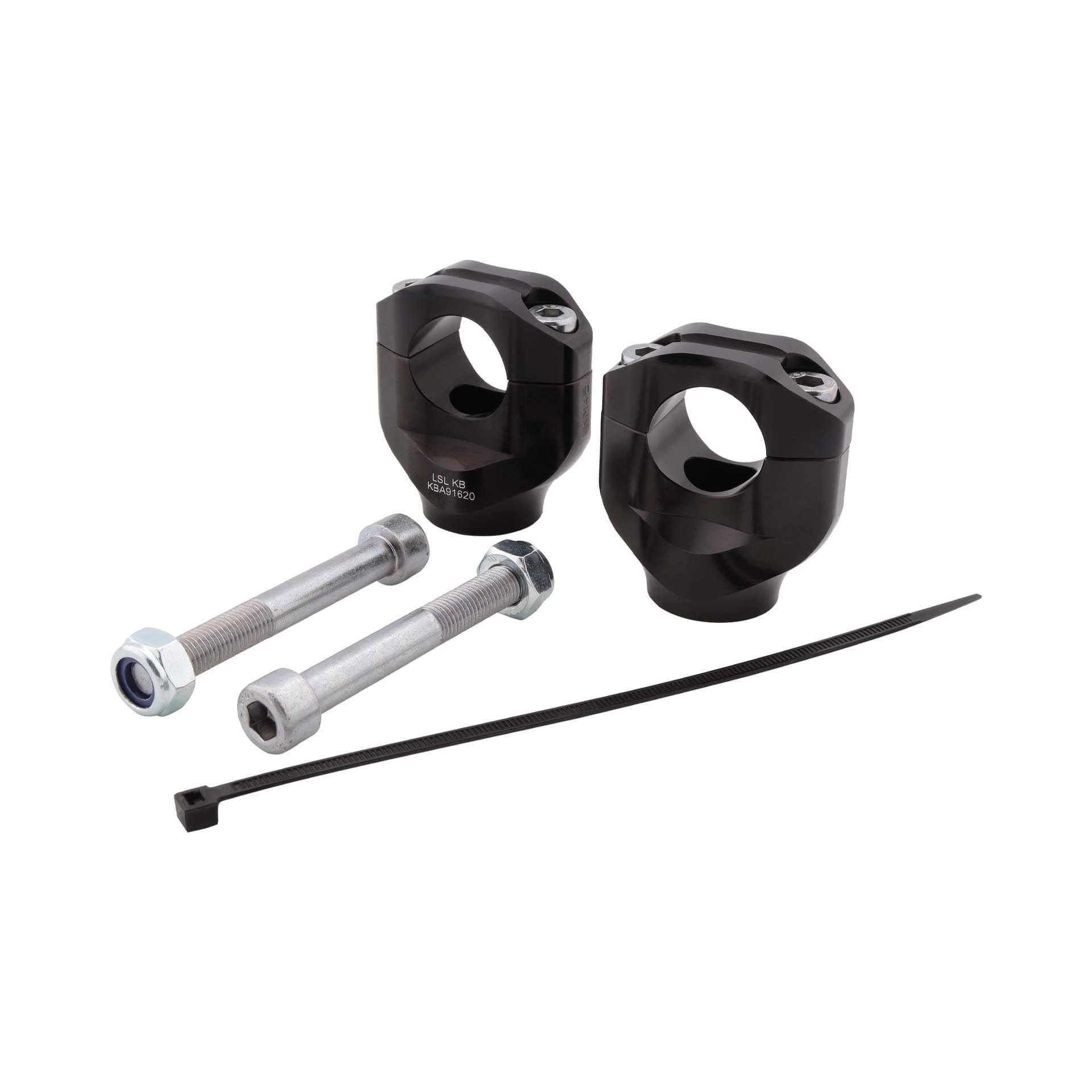 LSL Lenkerklemmböcke Ø28,6mm schwarz für BMW S 1000 R 2021-2023 - Motorradteile & Ersatzteile - Lenker, Griffe & Hebel