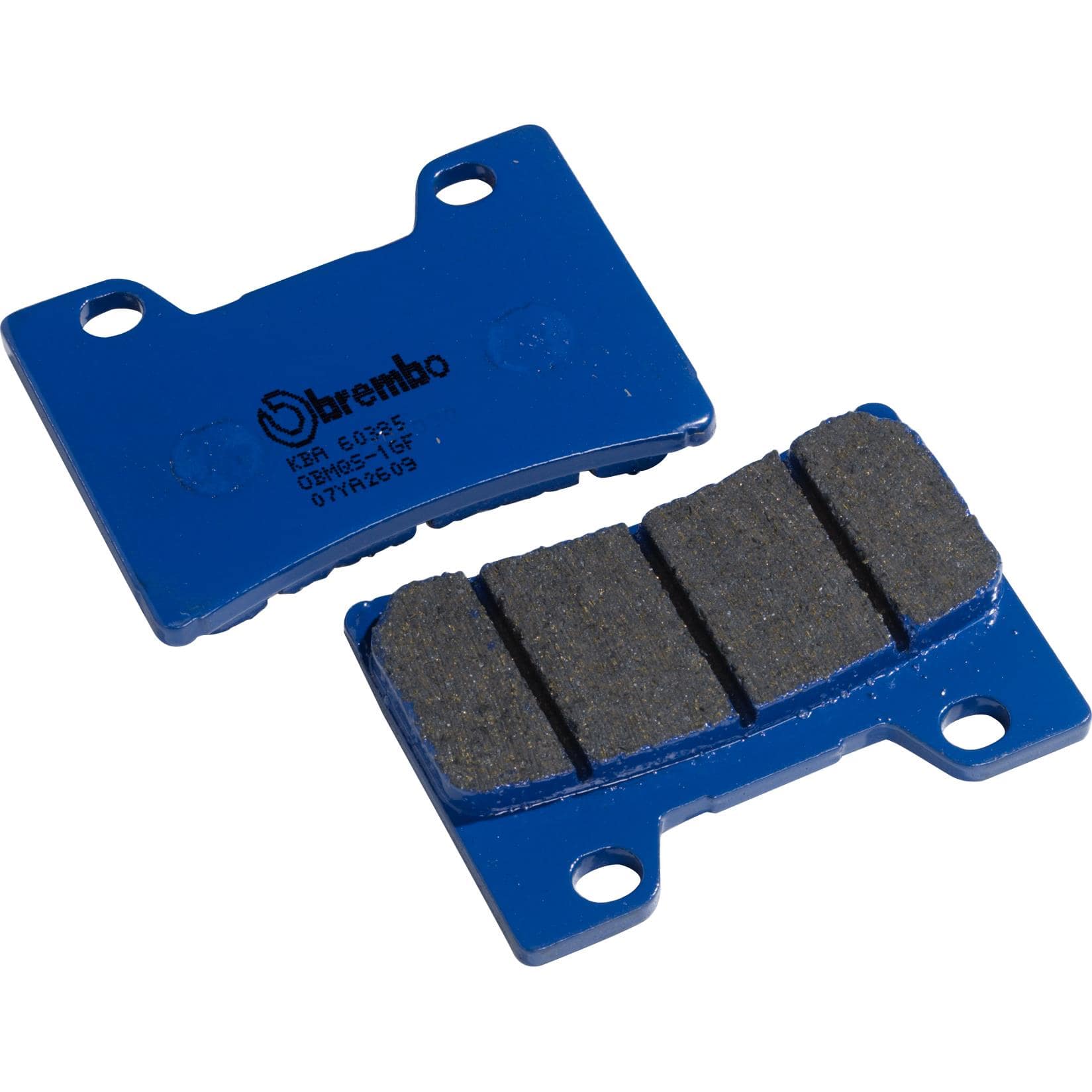 Brembo Bremsbeläge organisch 07YA26.09 74,6x54,1x9mm - Motorradteile & Ersatzteile - Bremsen - Farbe: Neutral